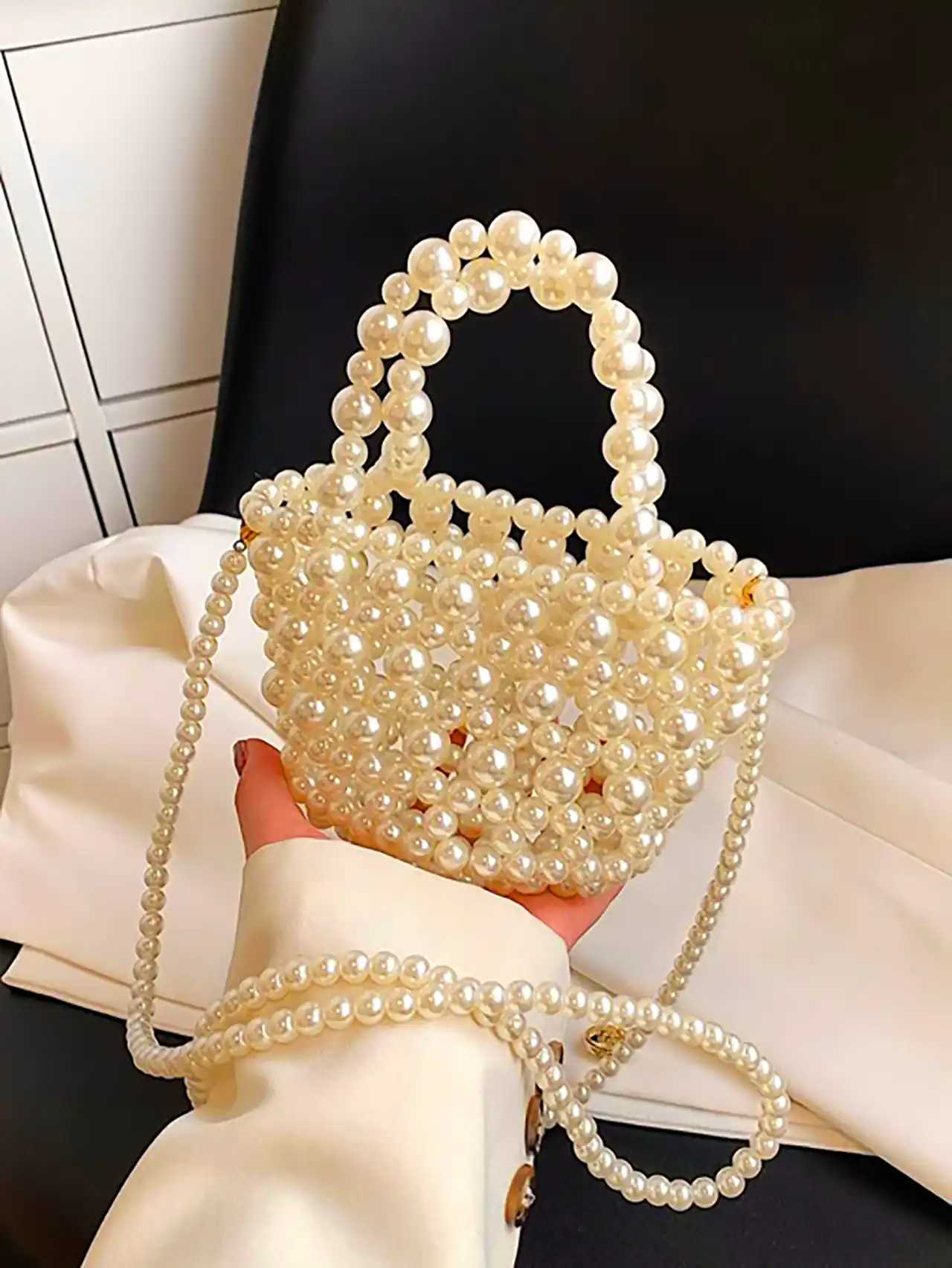 کیف شیک مرواریدی 