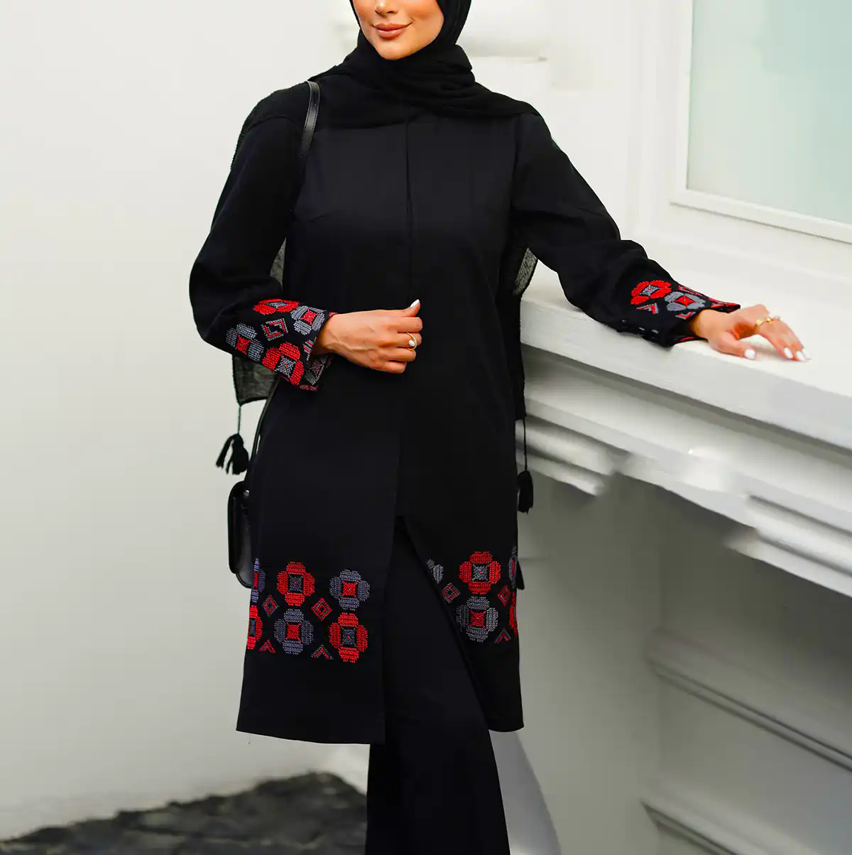 مانتو محجبه تابستانی نخی