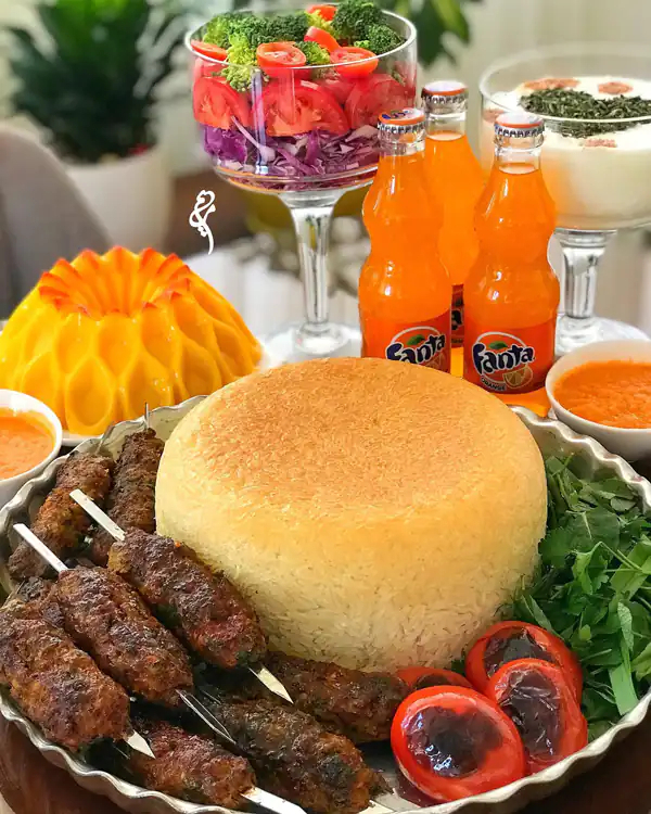 ایده تزیین کباب کوبیده