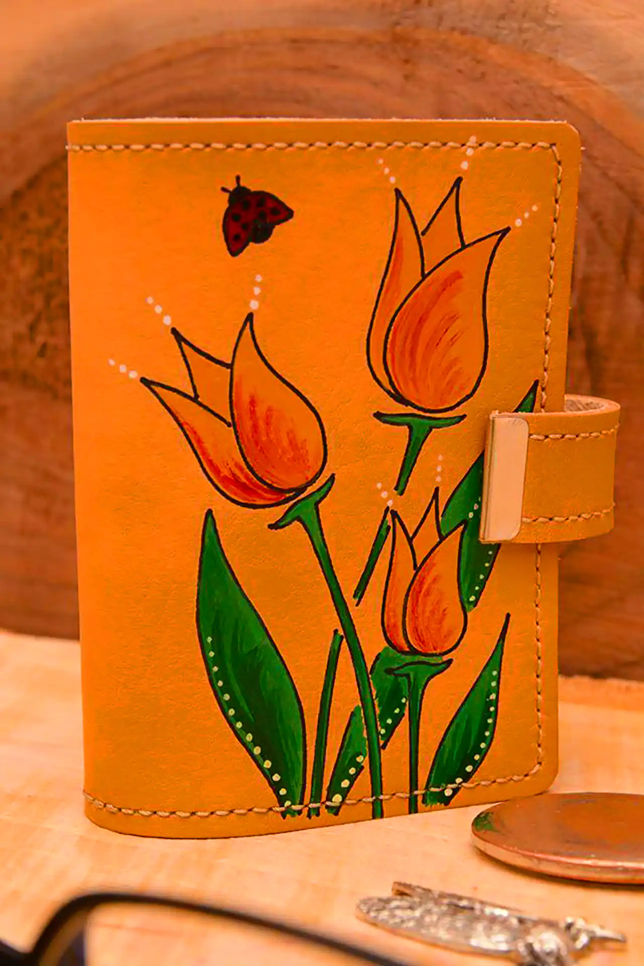 کیف پول چرمی ژورنالیستی 