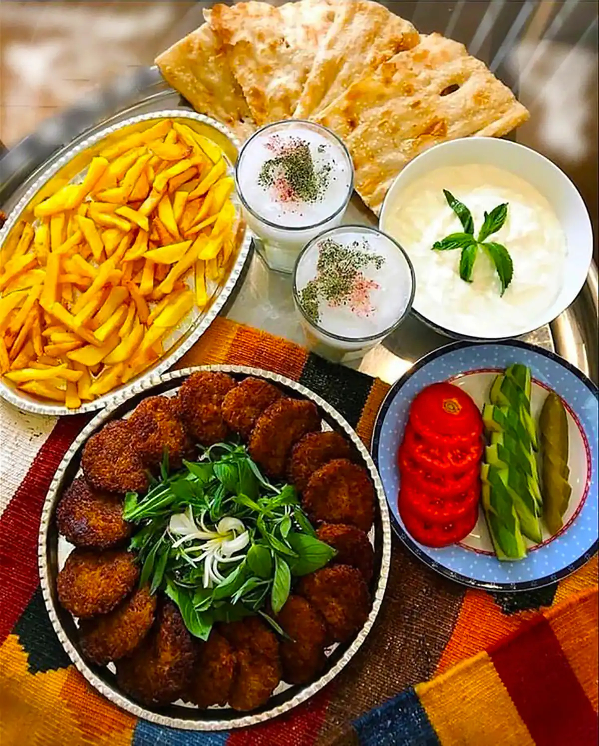 دیزاین کباب تابه ای