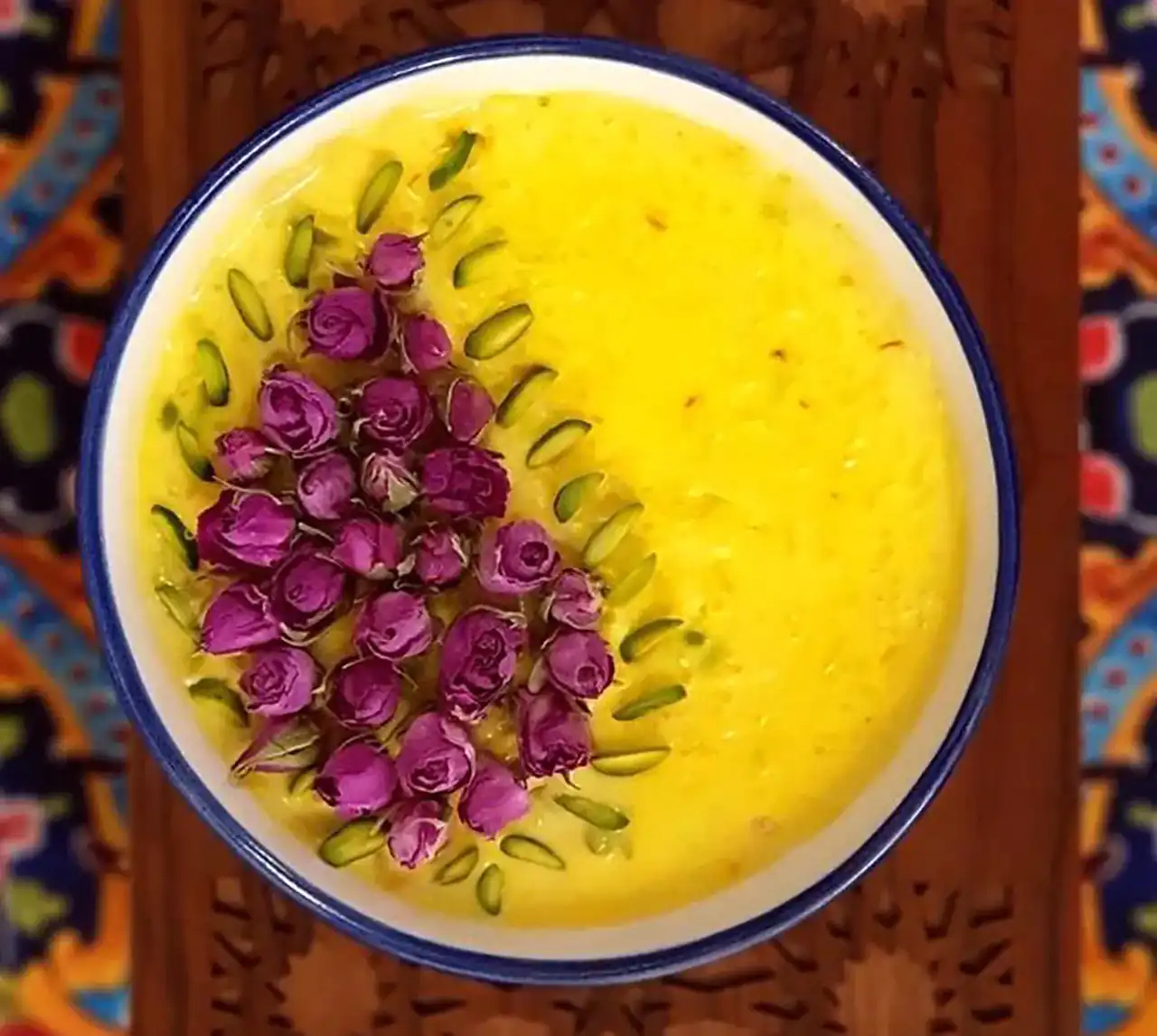 تزیین شله زرد برای ایام فاطمیه + بهترین ایده ها برای تزیین شله زرد برای ایام فاطمیه