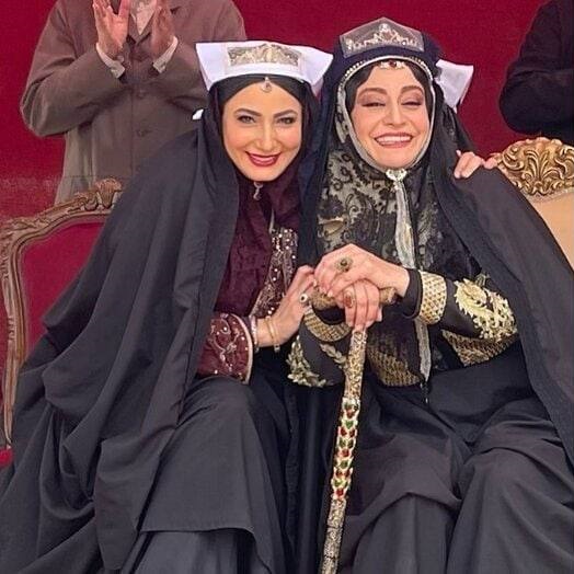 مریلا زارعی و سمیرا حسن پور در سریال جیران 