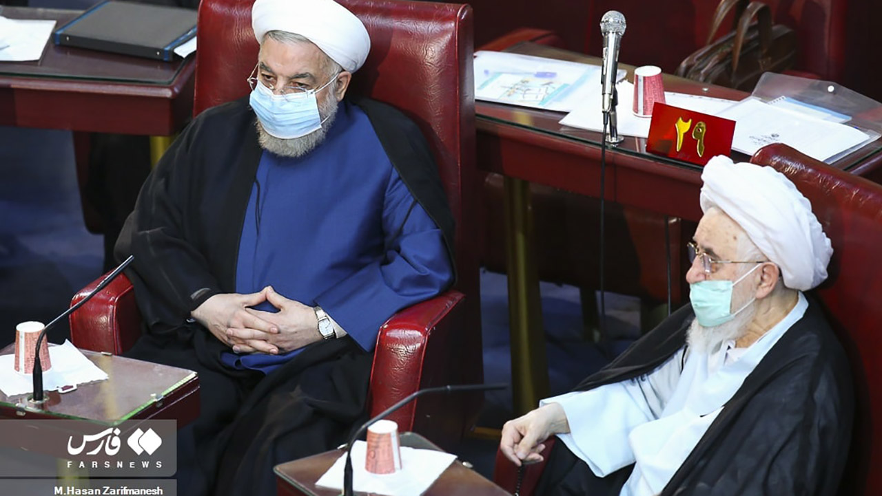 حسن روحانی دهمین اجلاس مجلس خبرگان رهبری دوره پنجم