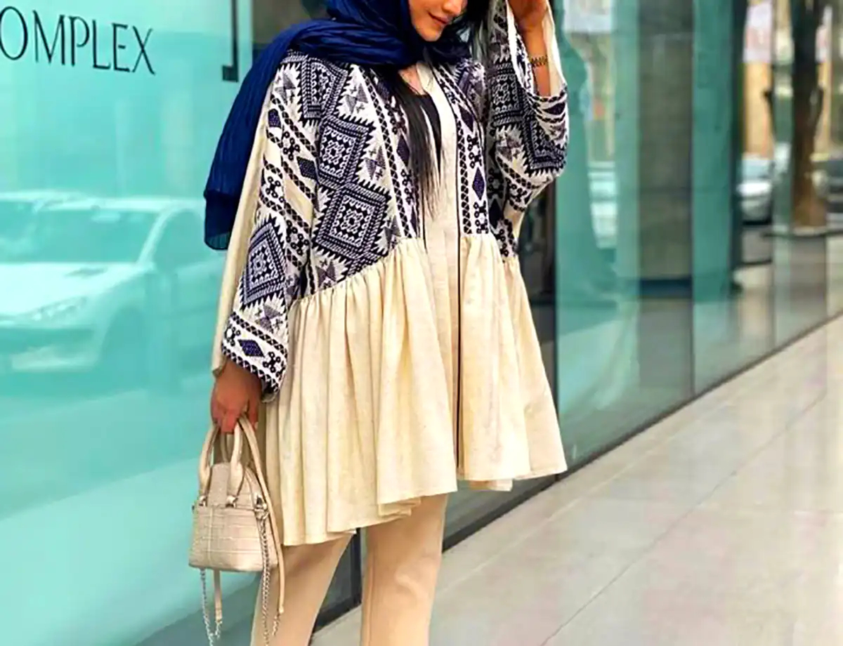 جدیدترین مدل های مانتو تابستانی نخی