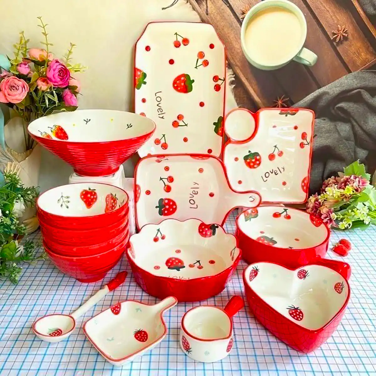 سرویس صبحانه سرامیکی فانتزی