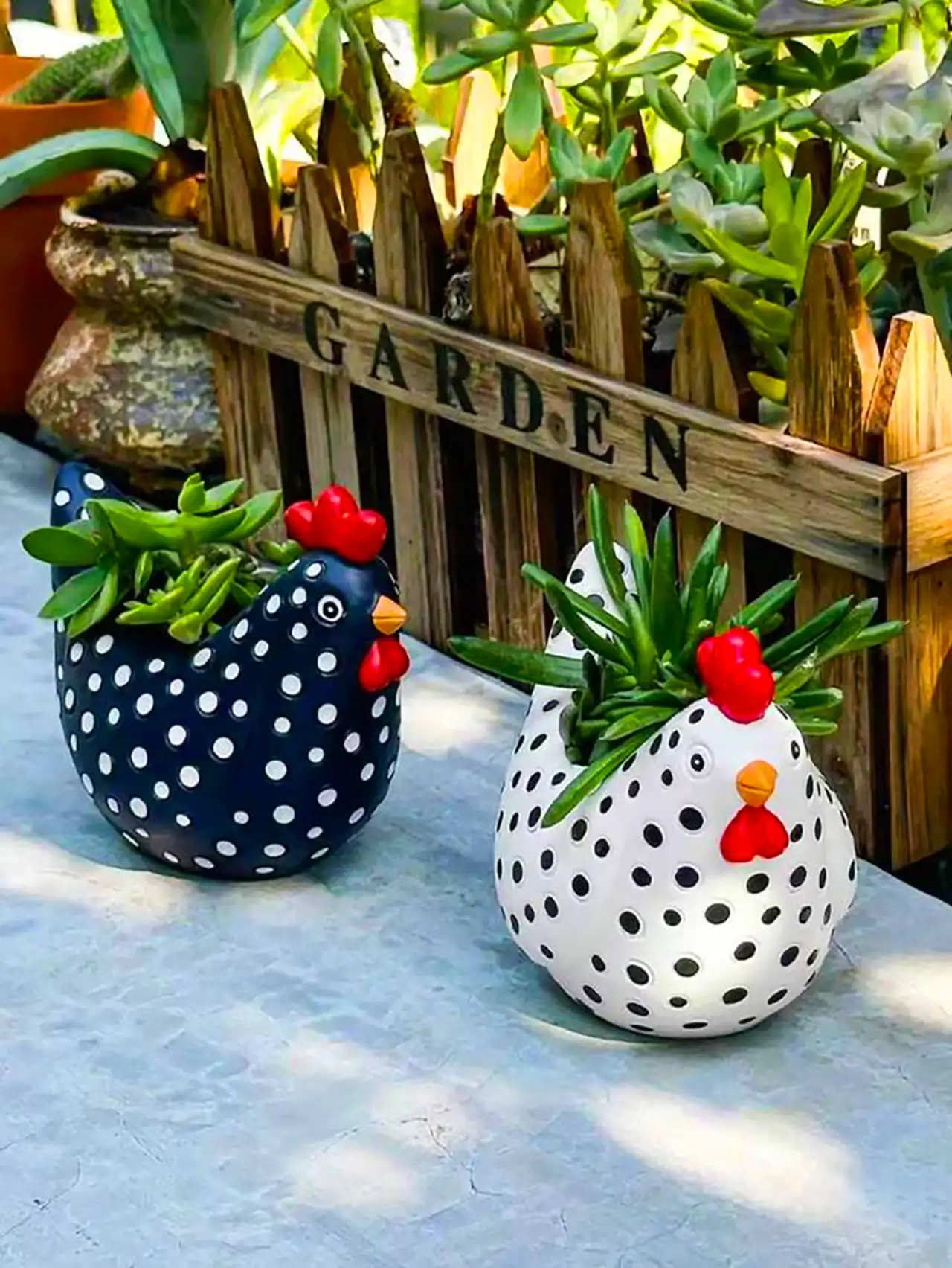 گلدان سفالی خروس