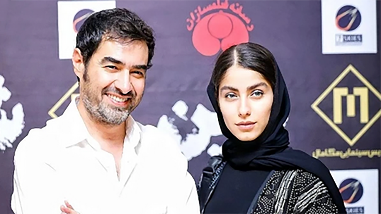 عکس عاشقانه شهاب حسینی و همسر بازیگرش ساناز ارجمند