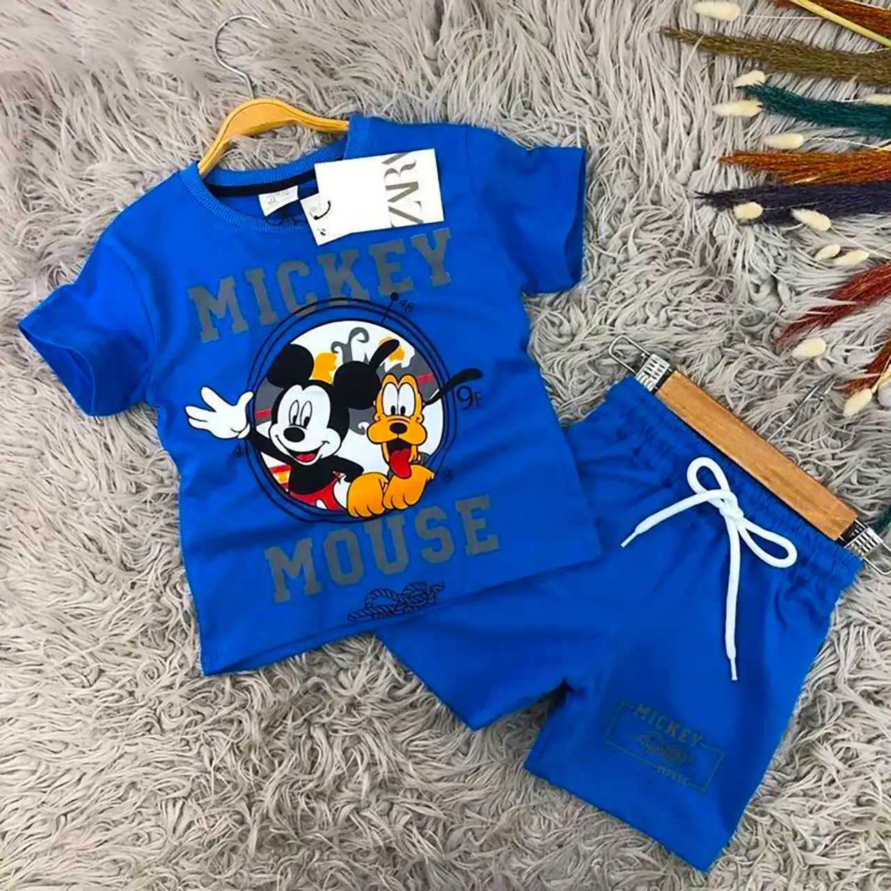 پیراهن شلوار میکی موس