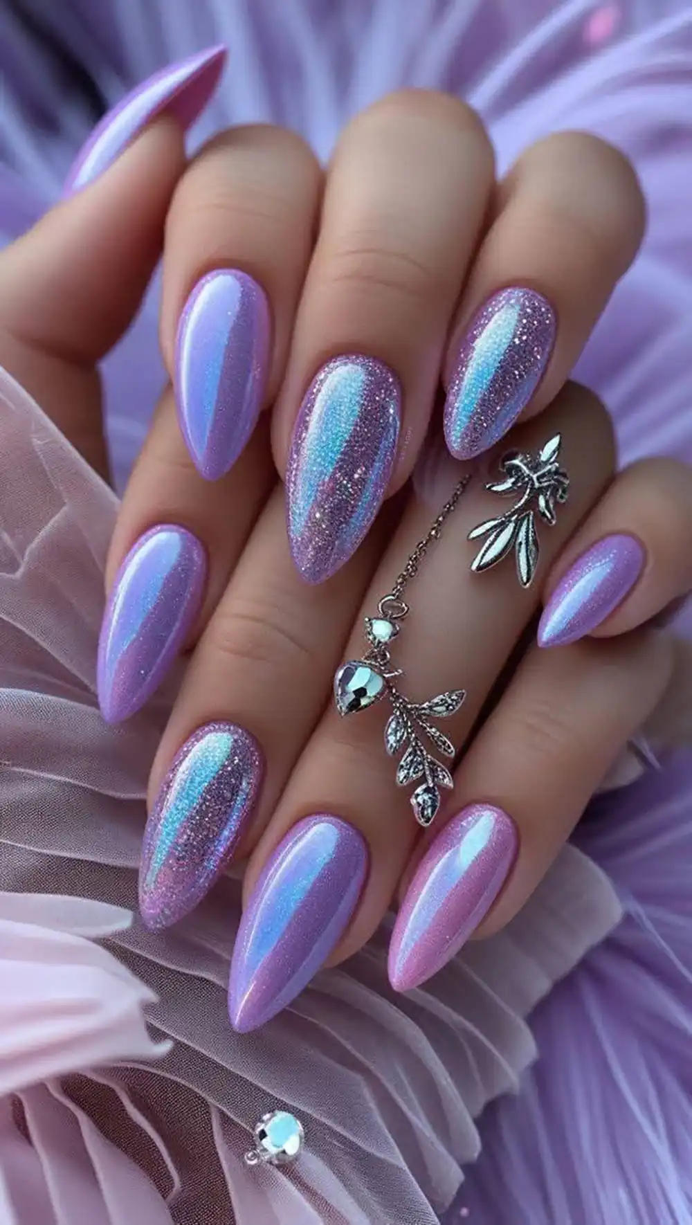 مدل ناخن براق