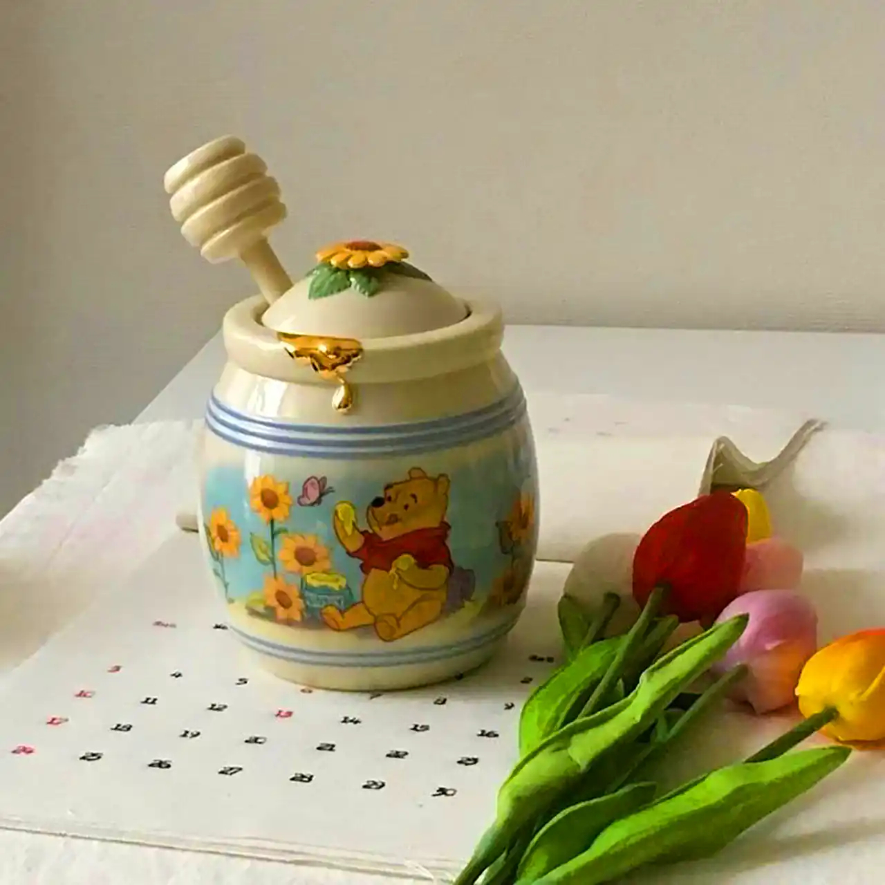 ظرف عسل سرامیکی