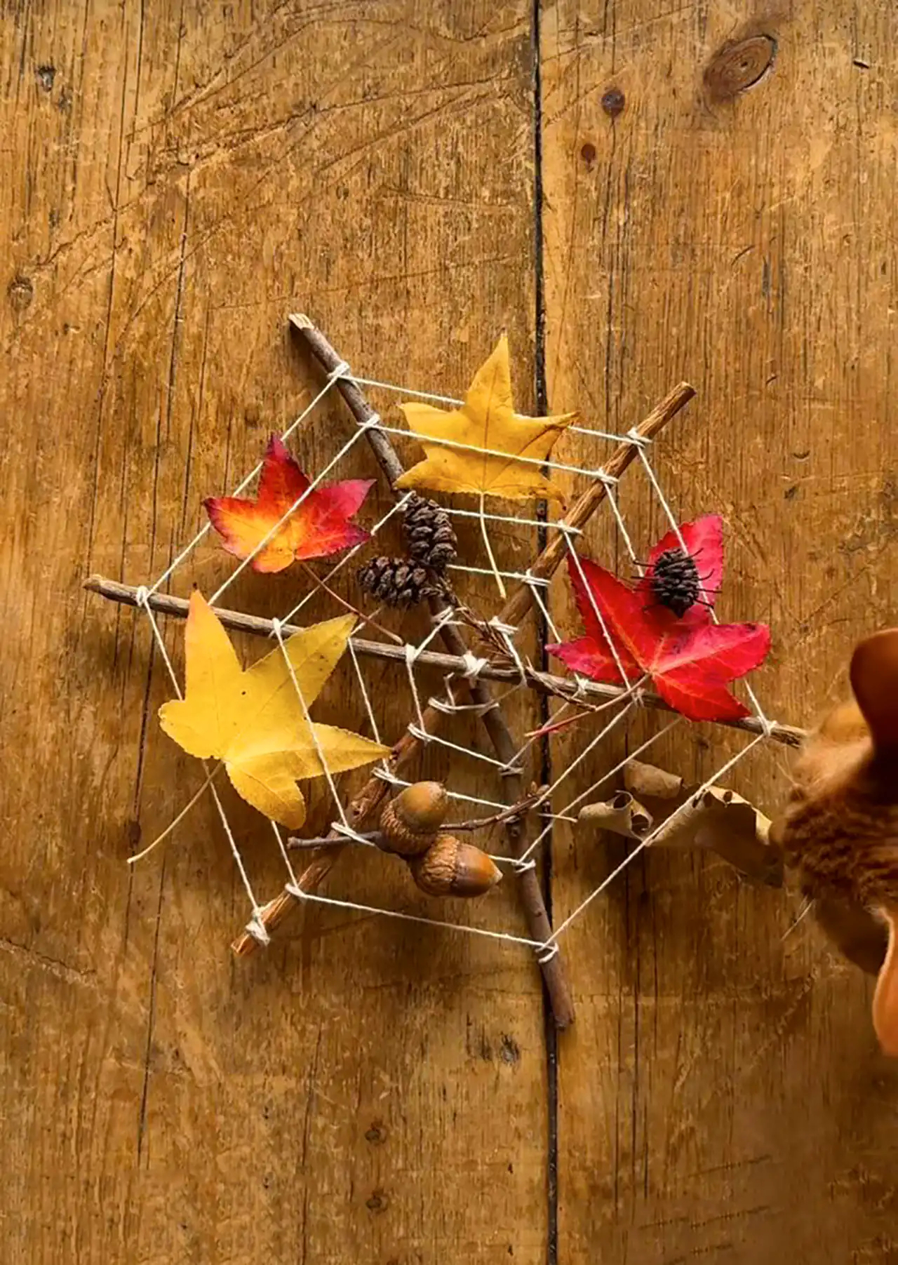 کاردستی پاییزی شیک