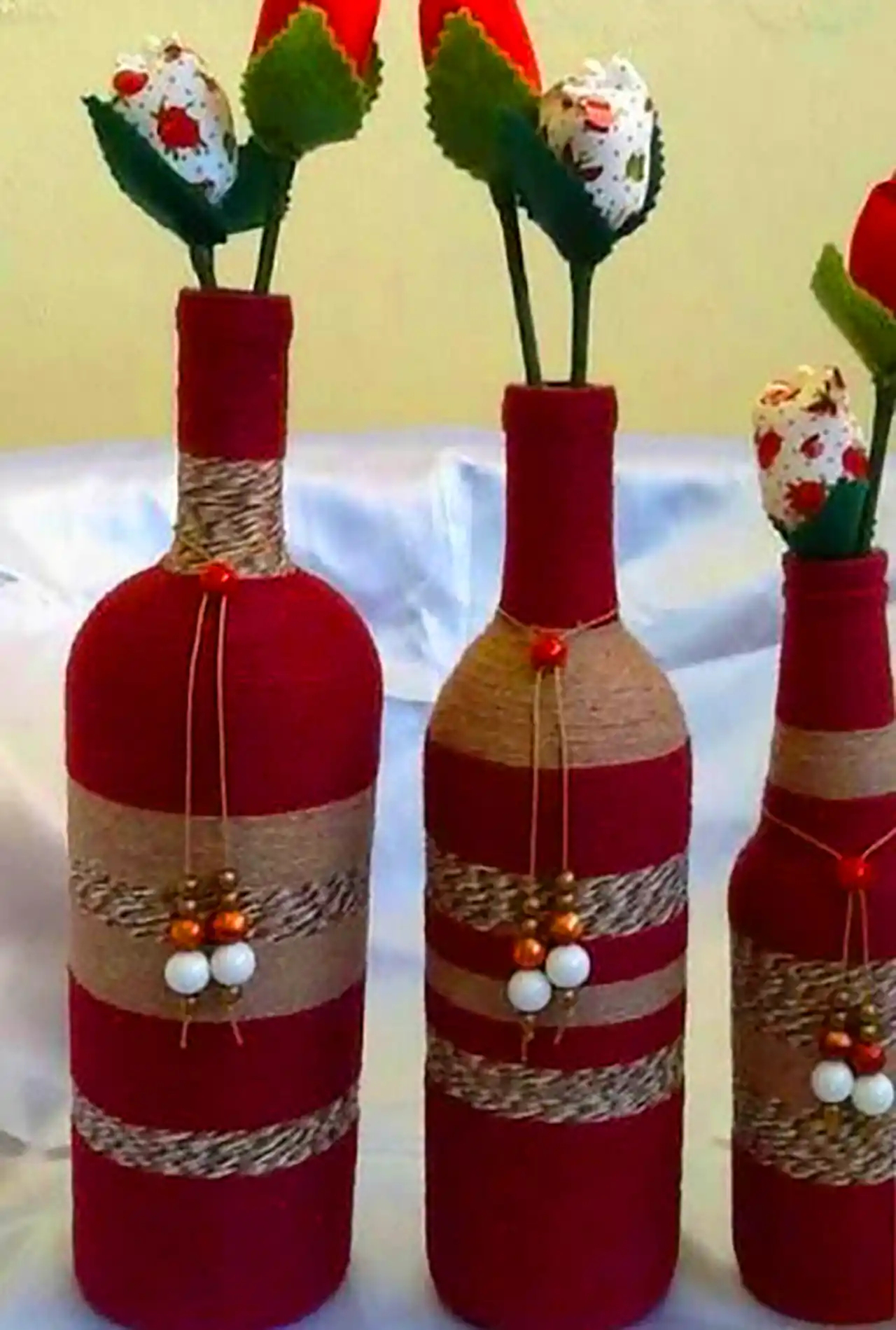 مدل بطری دکوری زیبا