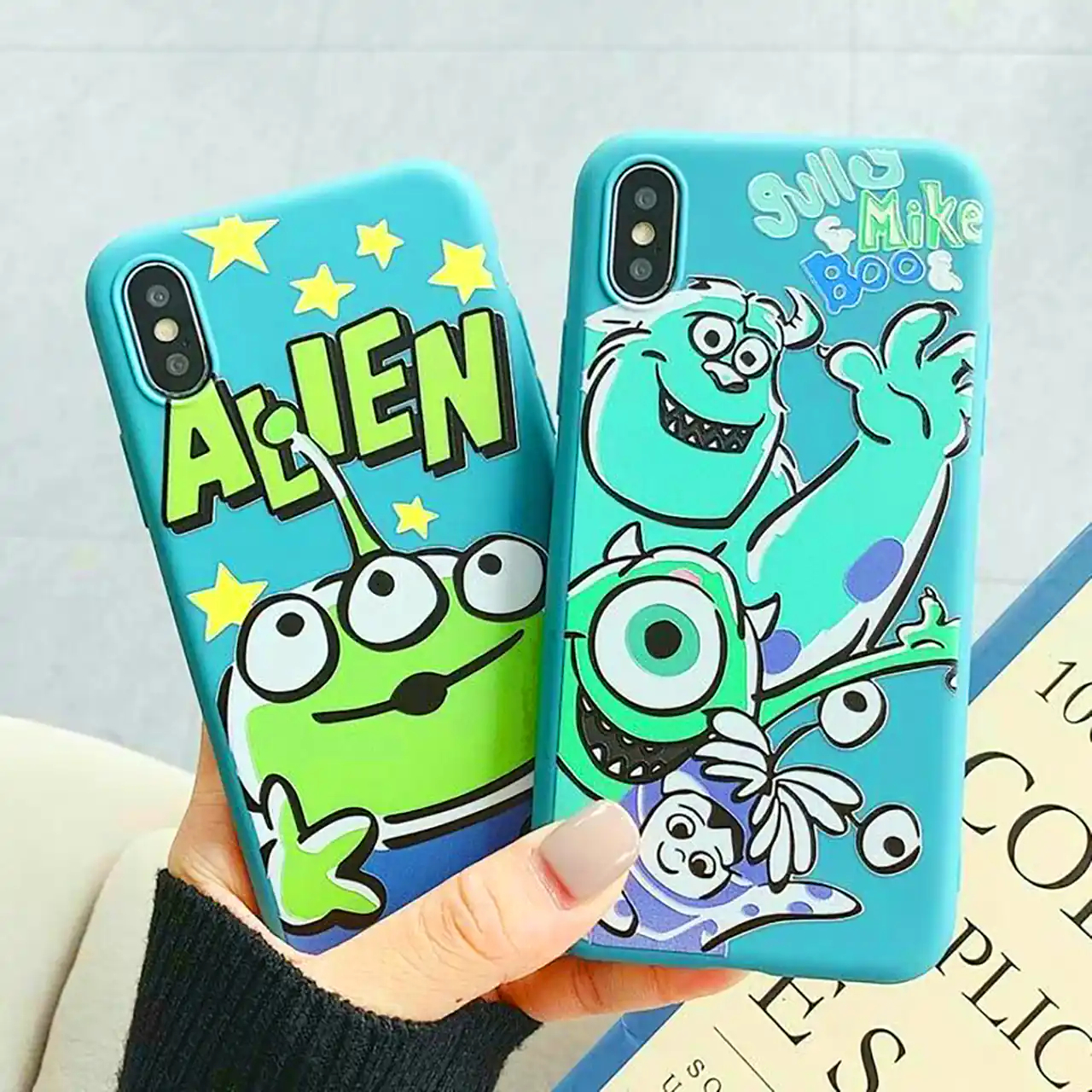 قاب گوشی طرح خانواده هیولاها