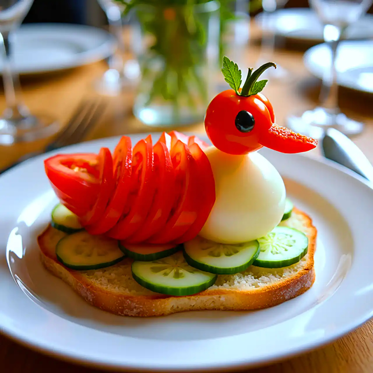 بشقاب صبحانه اشتها برانگیز کودکان