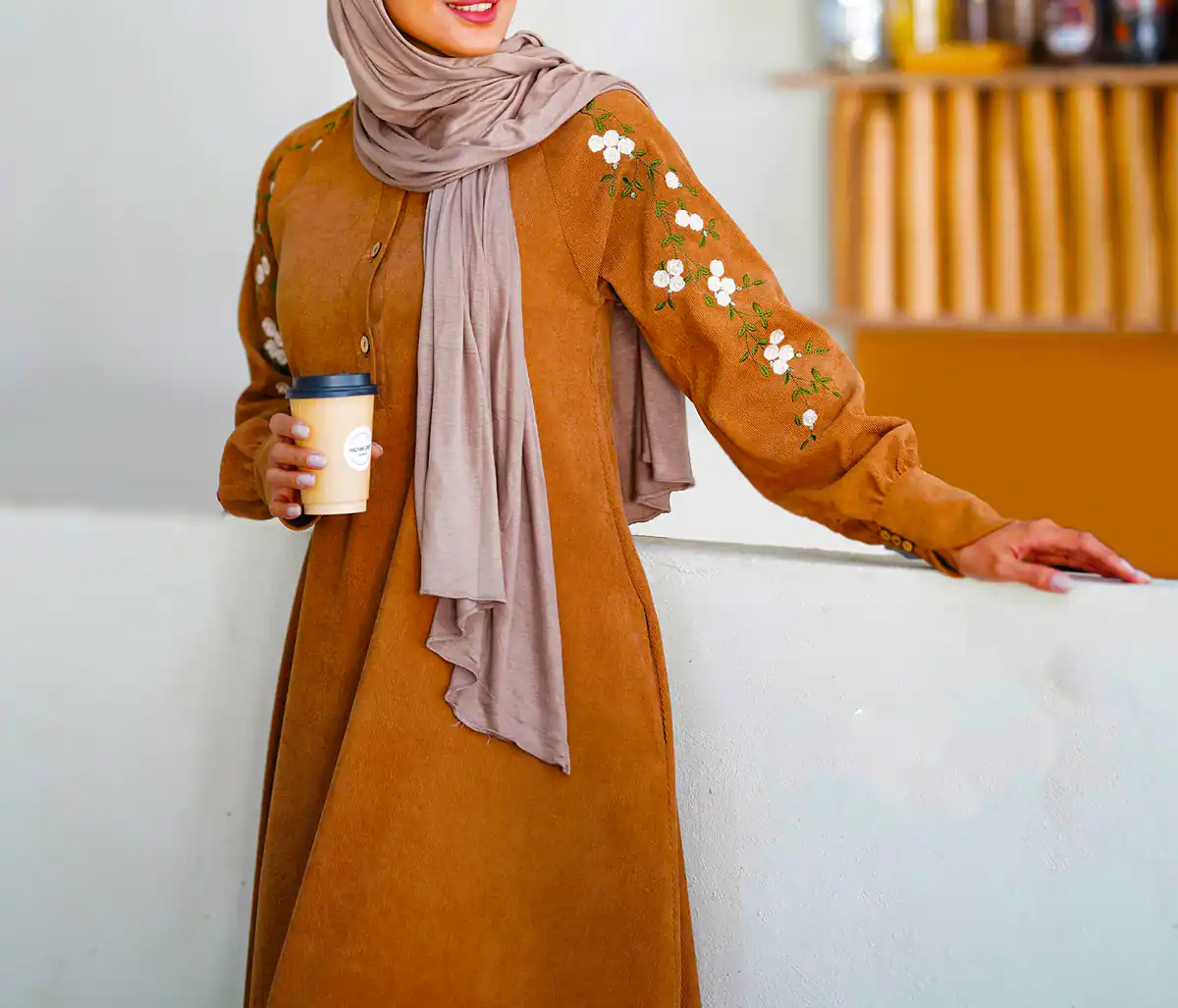 مانتو محجبه تابستانی نخی