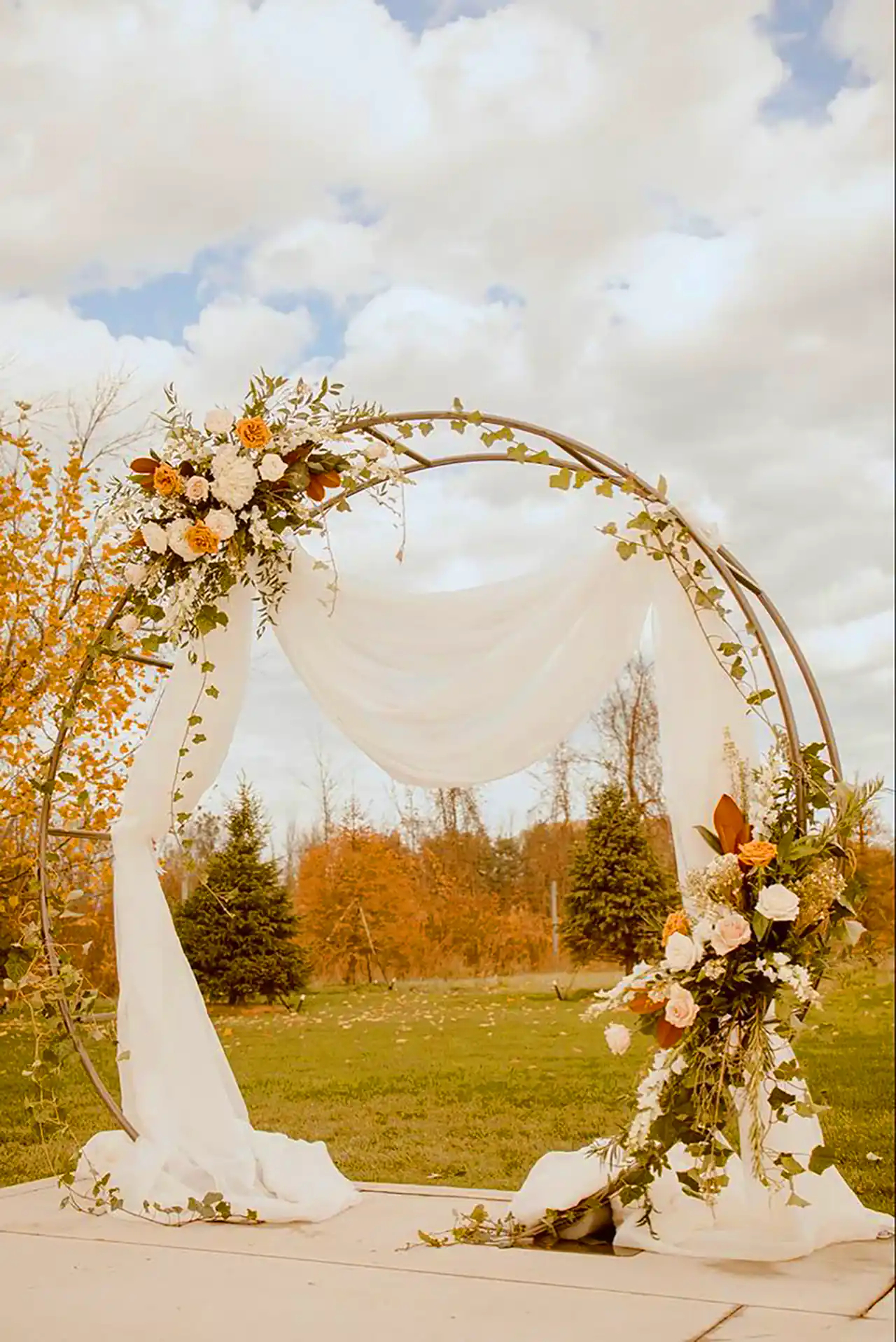 طاق گل برای عکاسی فرمالیته