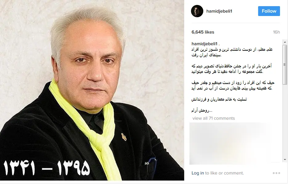 علی معلم