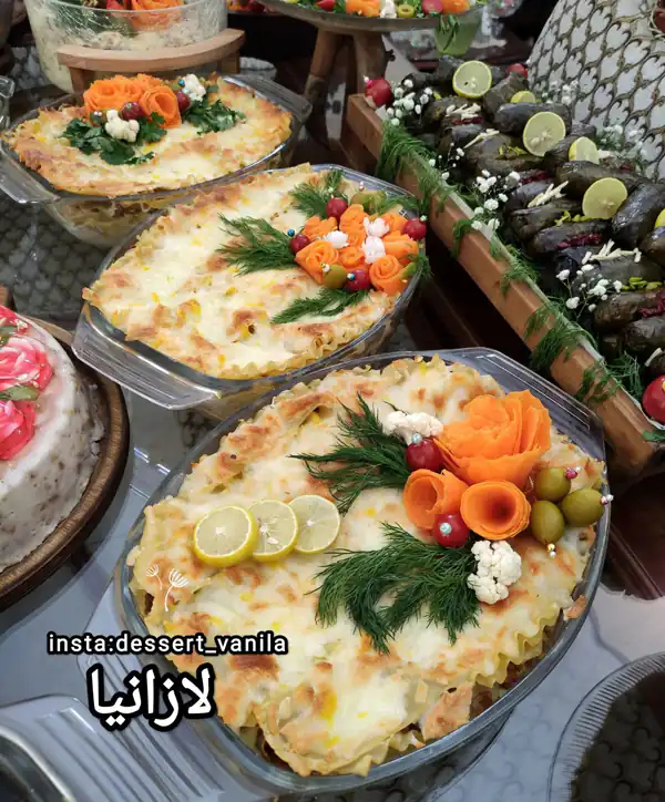 تزیین غذا و سفره آرایی