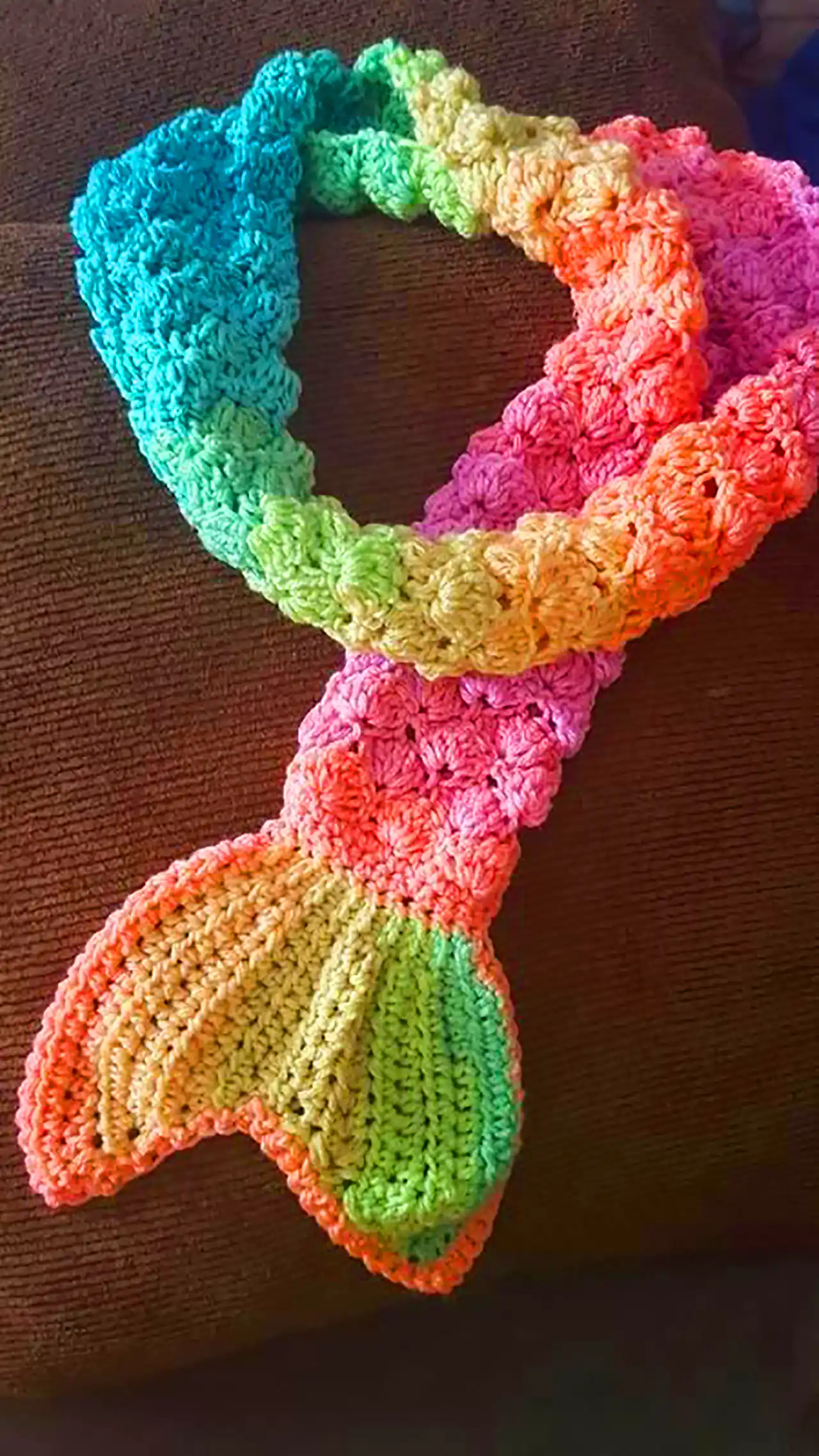 شال دستبافت فانتزی