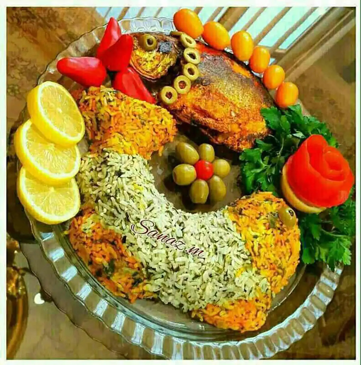 دیزاین غذا برای سفره های ایرانی