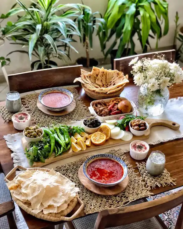 تزیین آبگوشت مجلسی