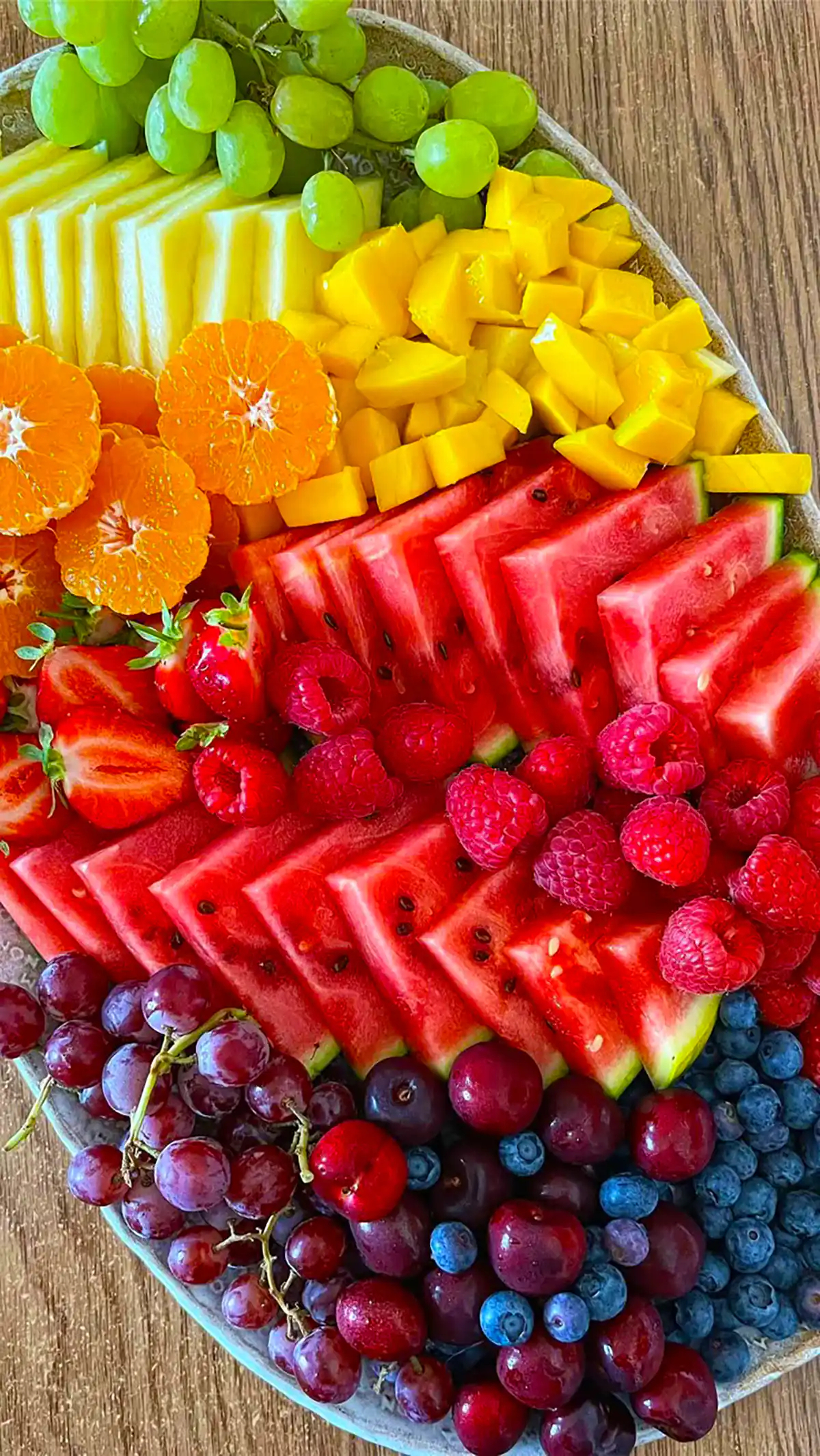 تزیین سینی میوه تابستانه