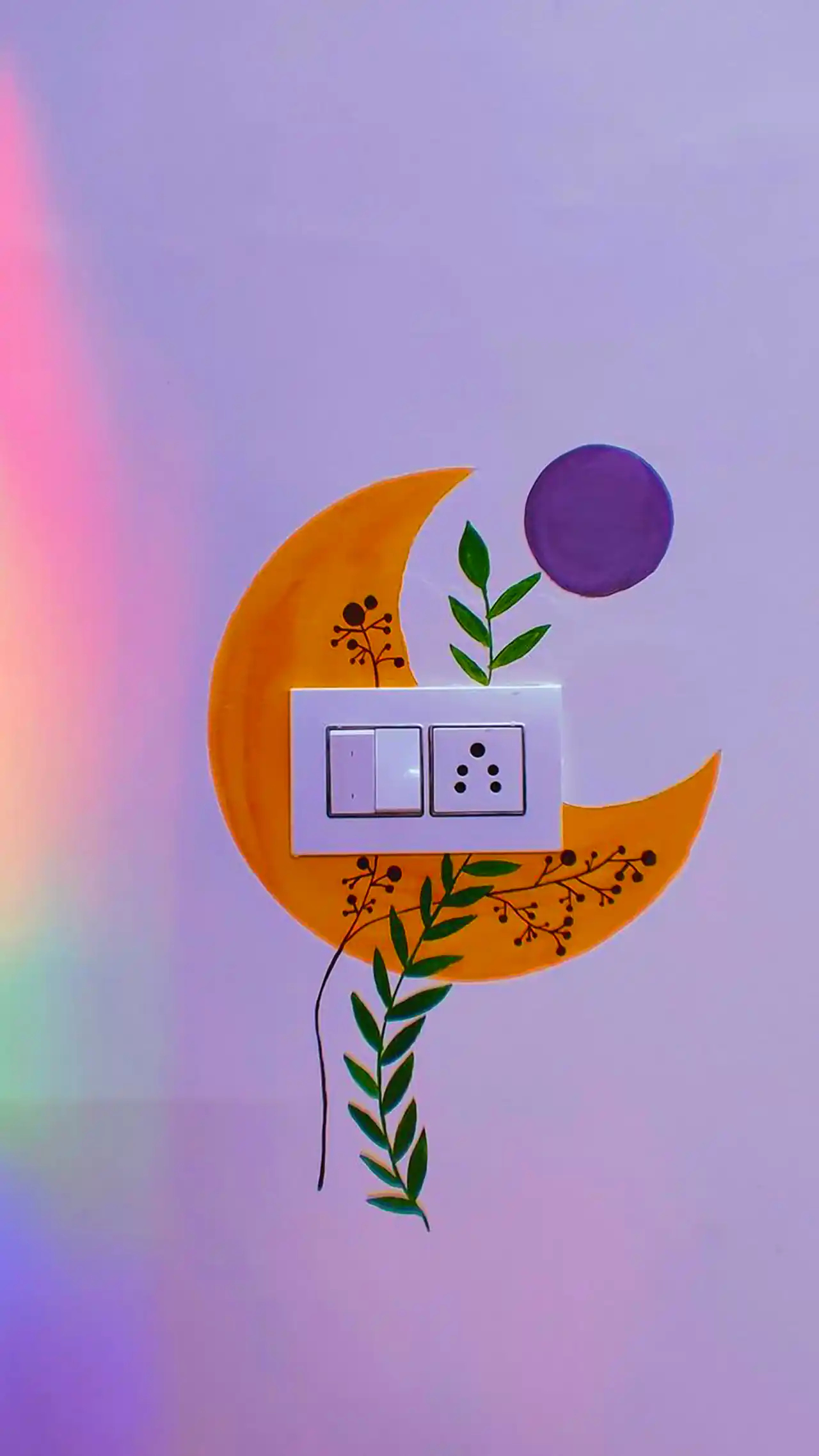 نقاشی روی کلید و پریز