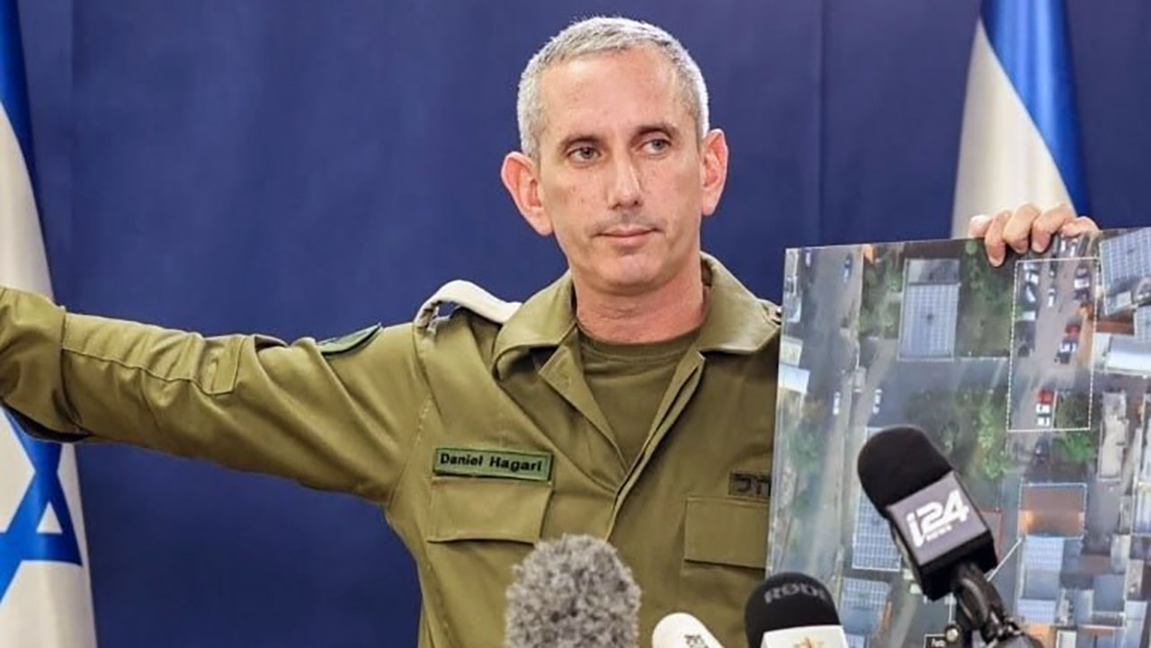 دانیال هاگاری، سخنگوی ارتش اسرائیل