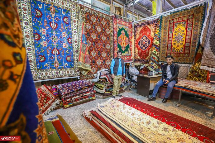 تصاویر نمایشگاه فرش دستباف و تابلو فرش ایران