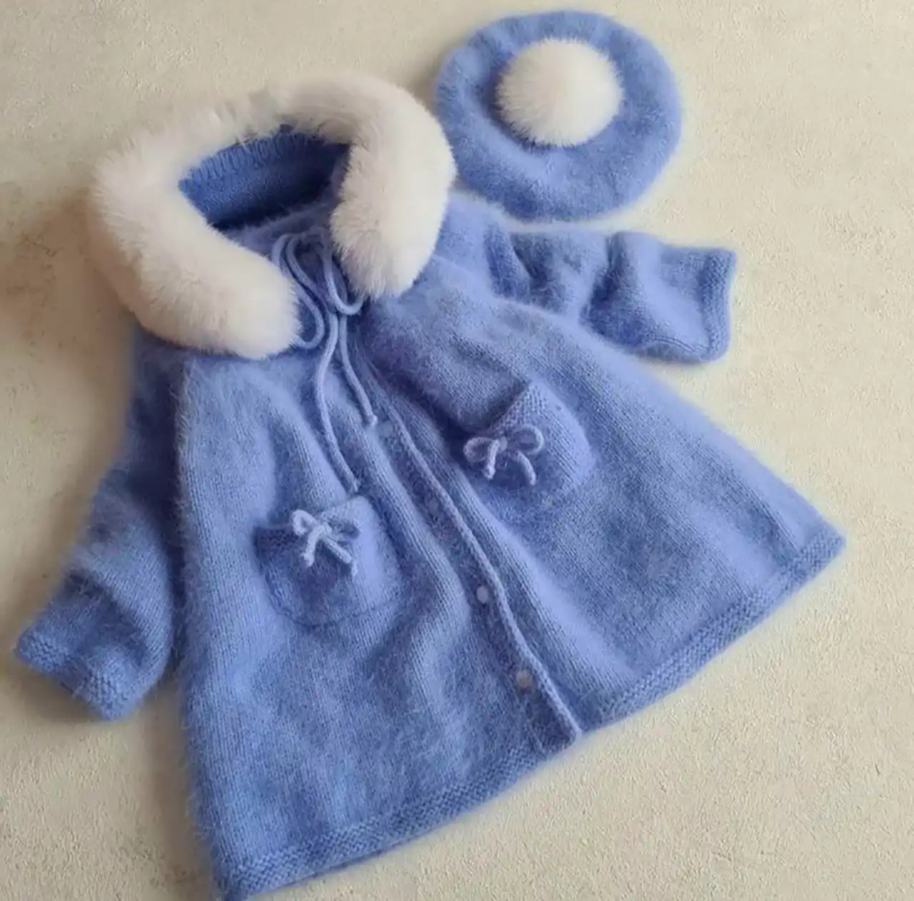 کاپشن تدی بچه گانه زیبا