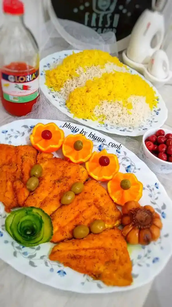 تزیین غذا و سفره آرایی