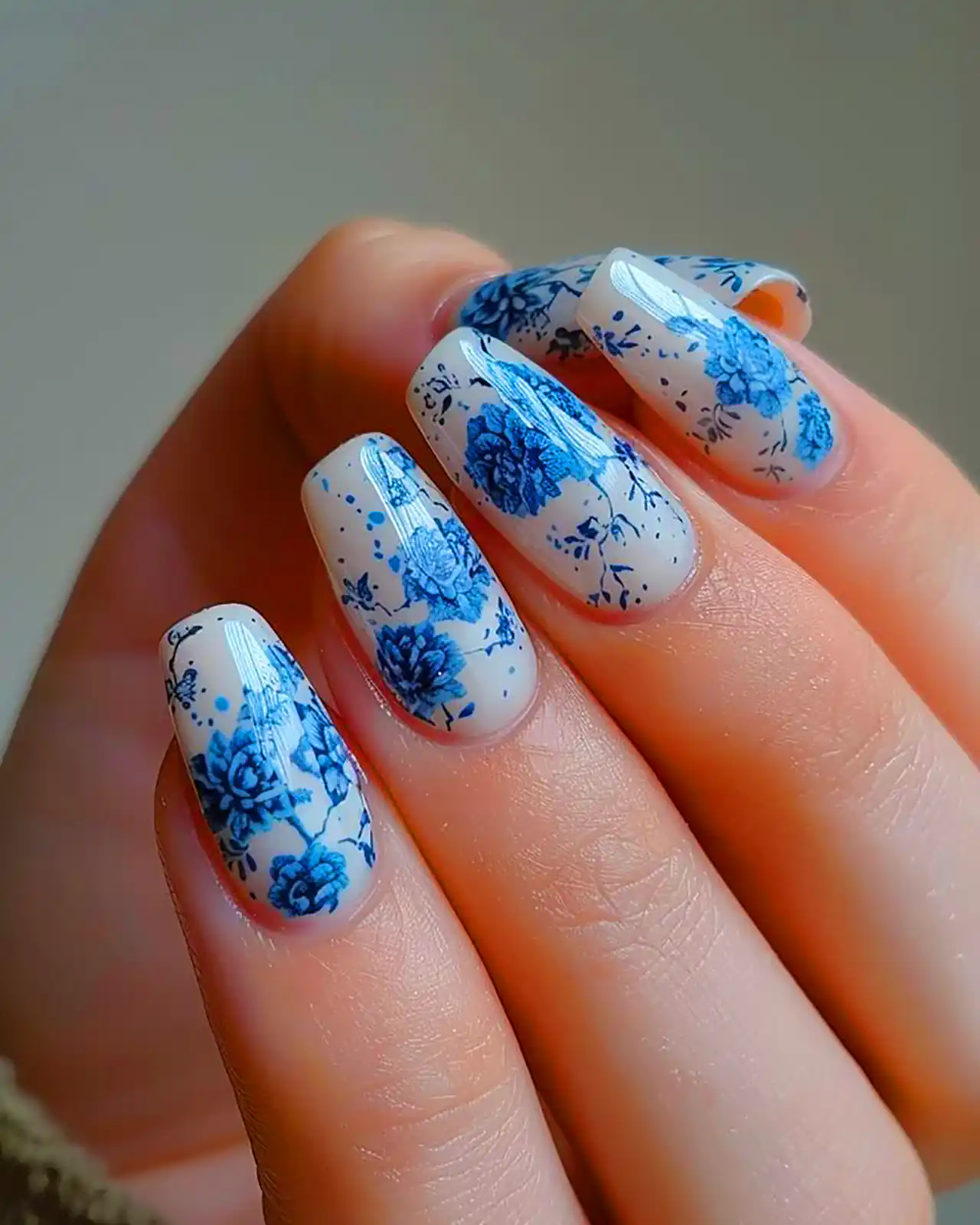 طرح ناخن گلگلی زیبا