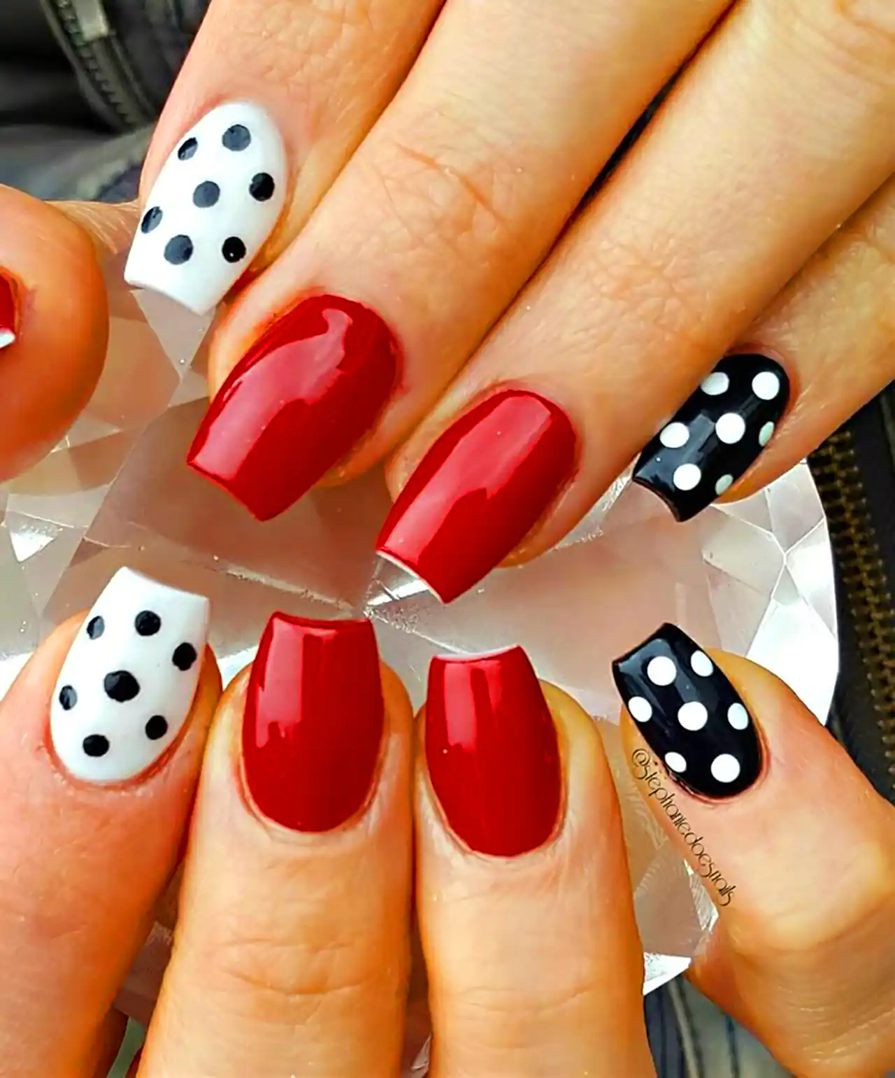 ایده دیزاین زیبا برای ناخن