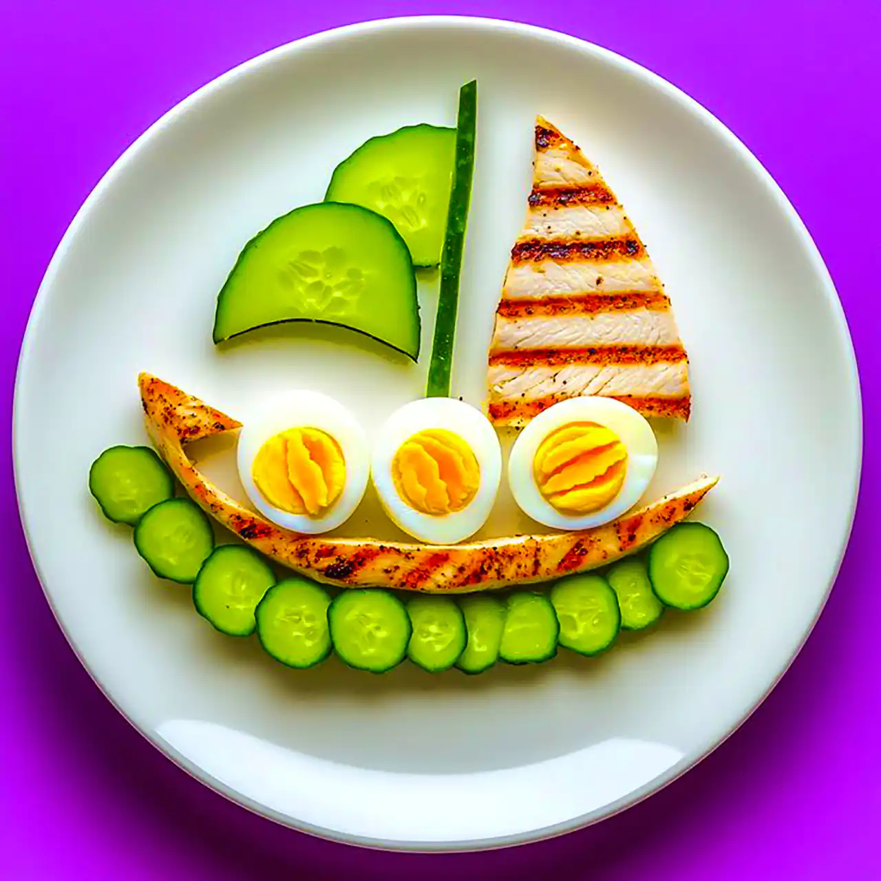 صبحانه کودکانه سالم خلاقانه 