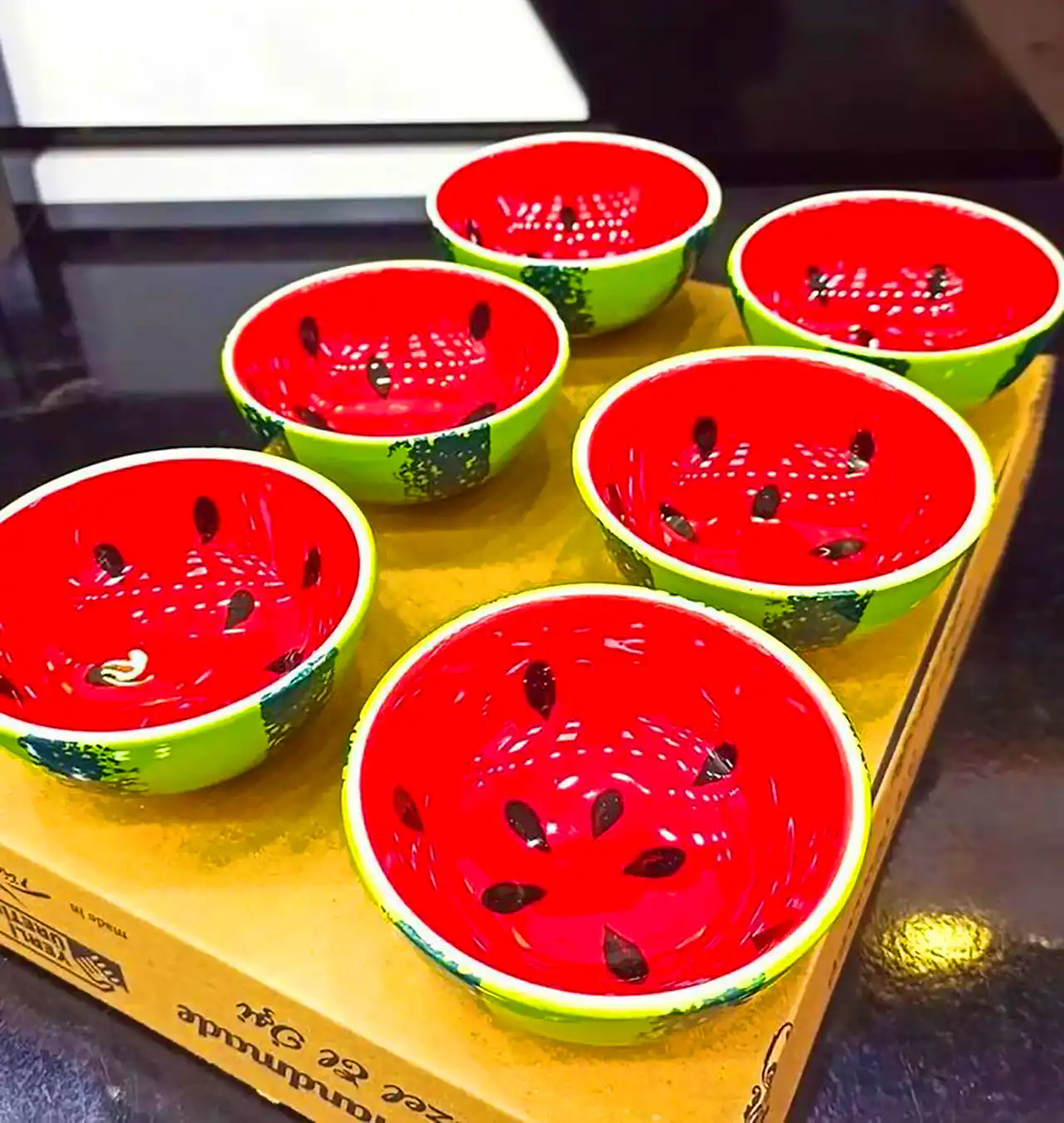 ظروف دکوری یلدایی