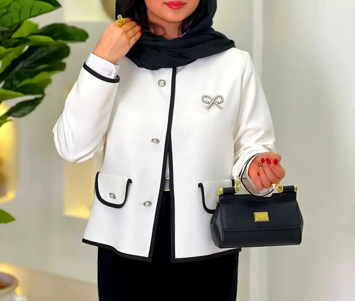 کت زنانه با رنگ های شاد