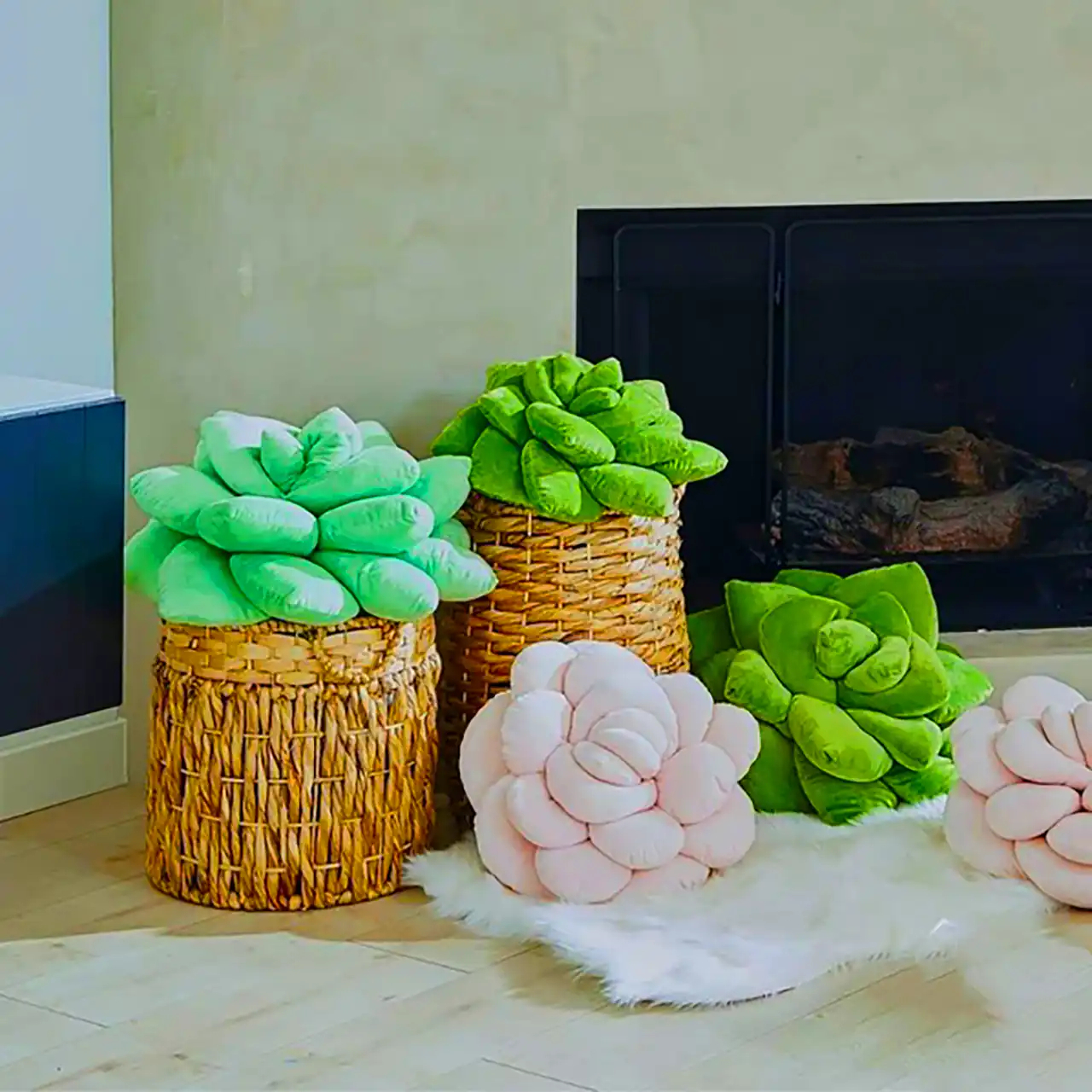 کوسن فانتزی طرح ساکولنت