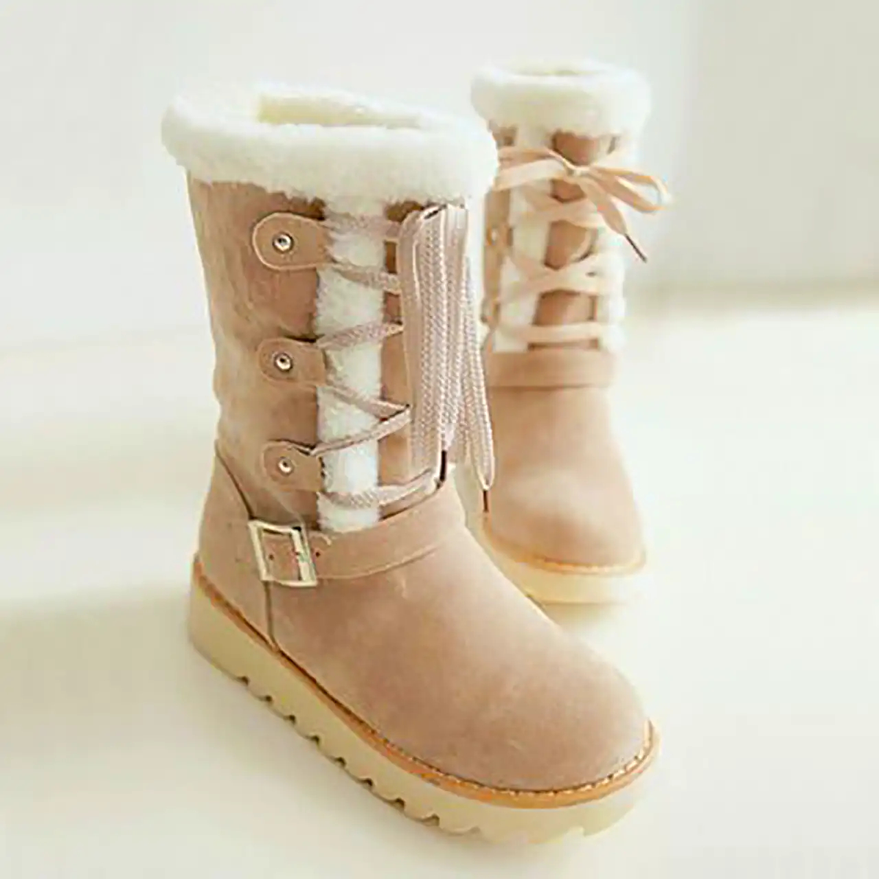 بوت خزدار زمستانی