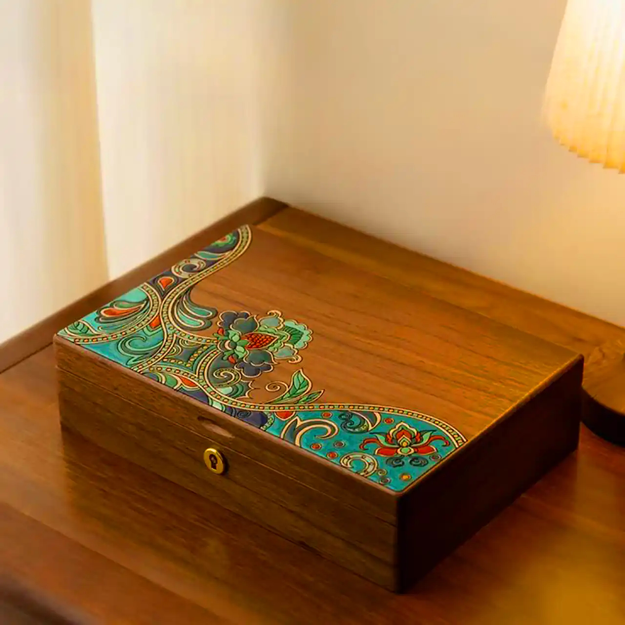صندوقچه چوبی جواهرات