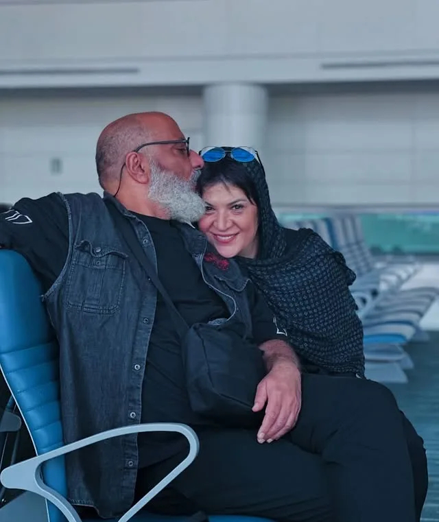 ریما رامین فر و همسرش امیر جعفری