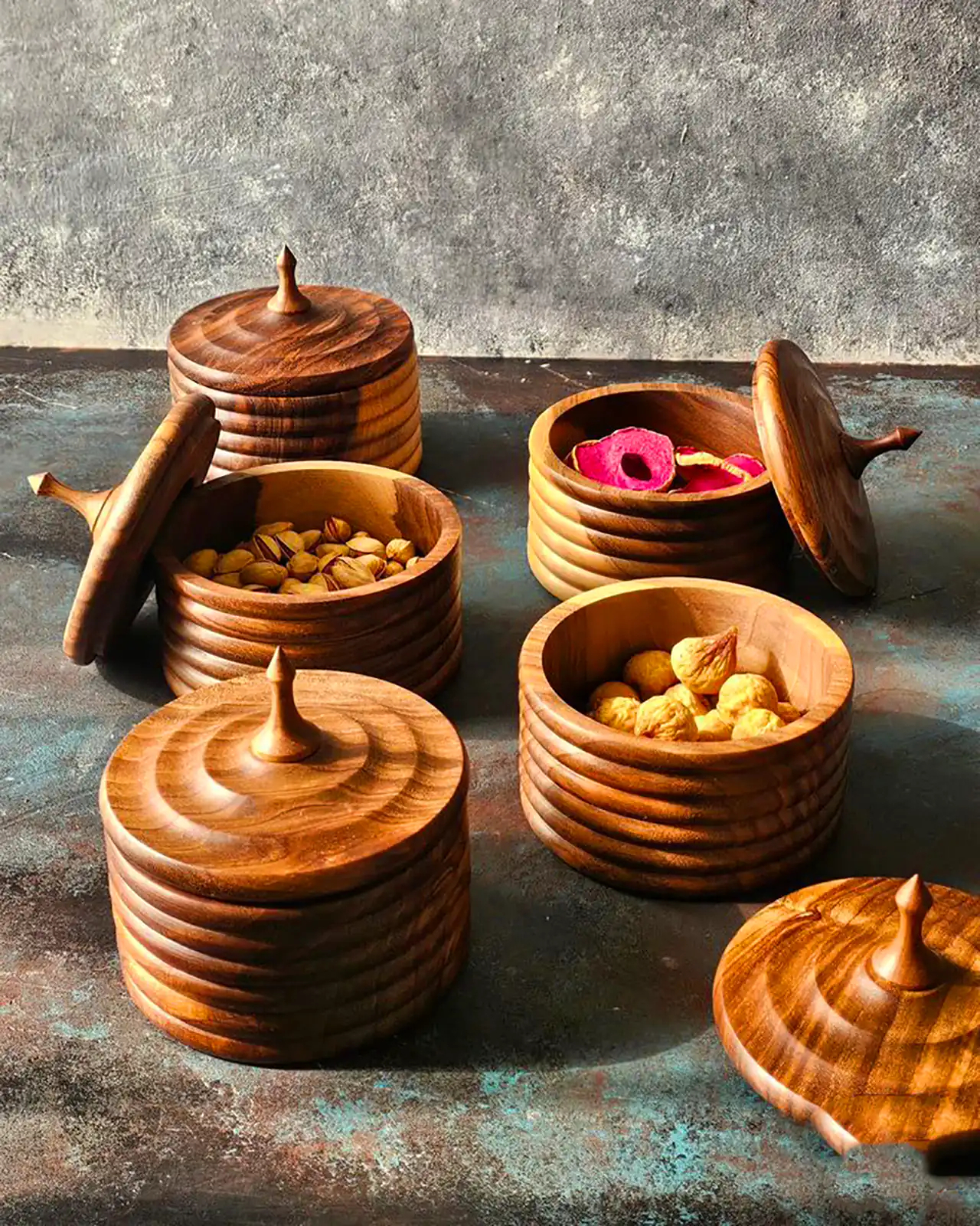 قندان چوبی مدرن