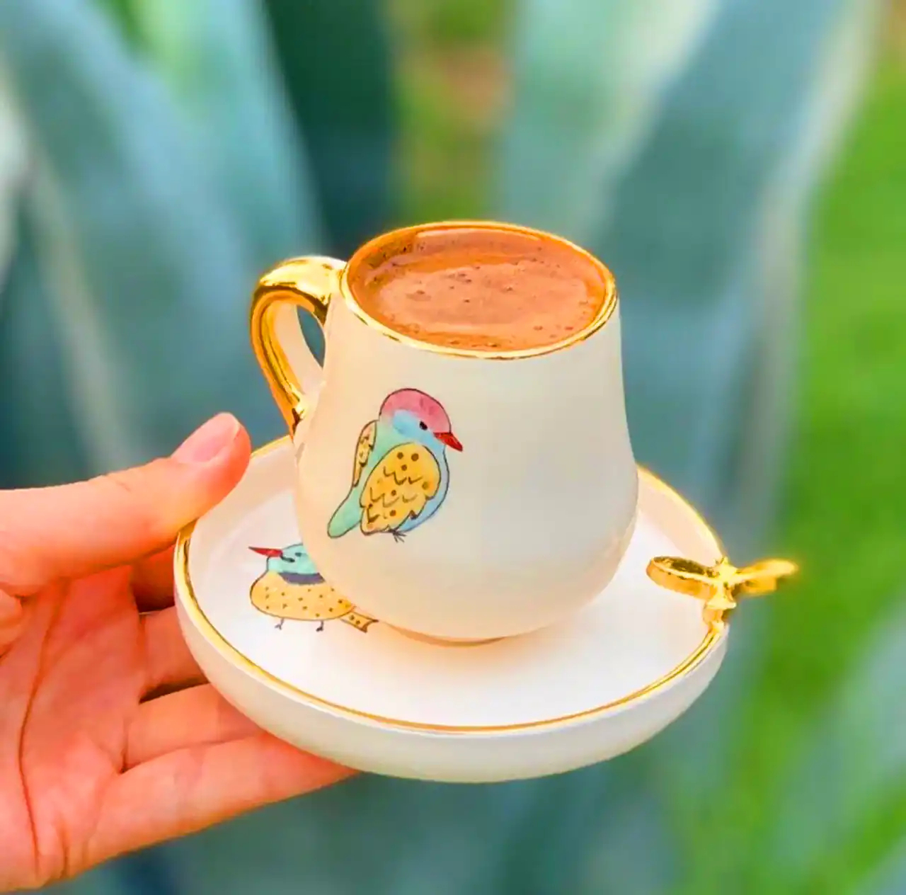 ماگ و زیرماگی سرامیکی