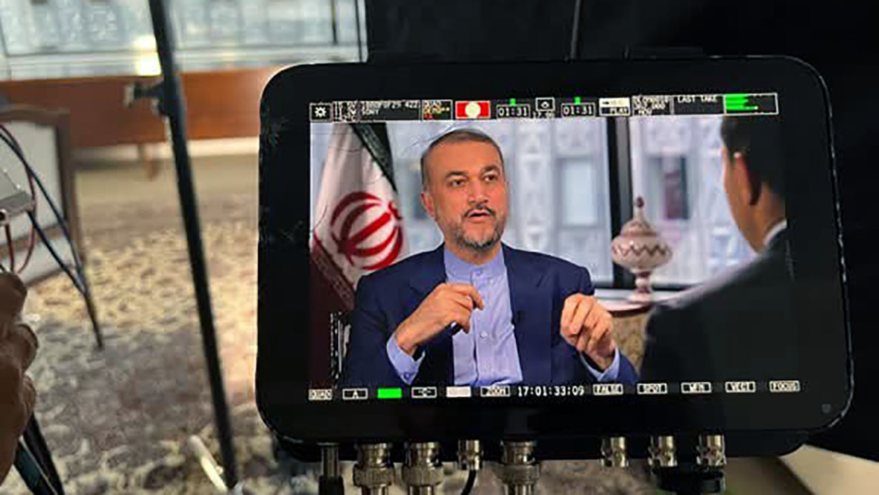 حسین امیرعبداللهیان در سفر به نیویورک با شبکه ان.بی.سی آمریکا گفت‌وگو کرد