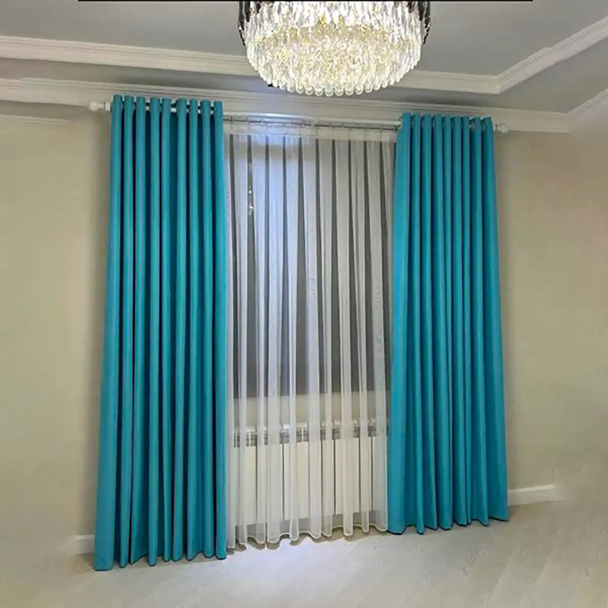 پرده سالنی شیک و لوکس