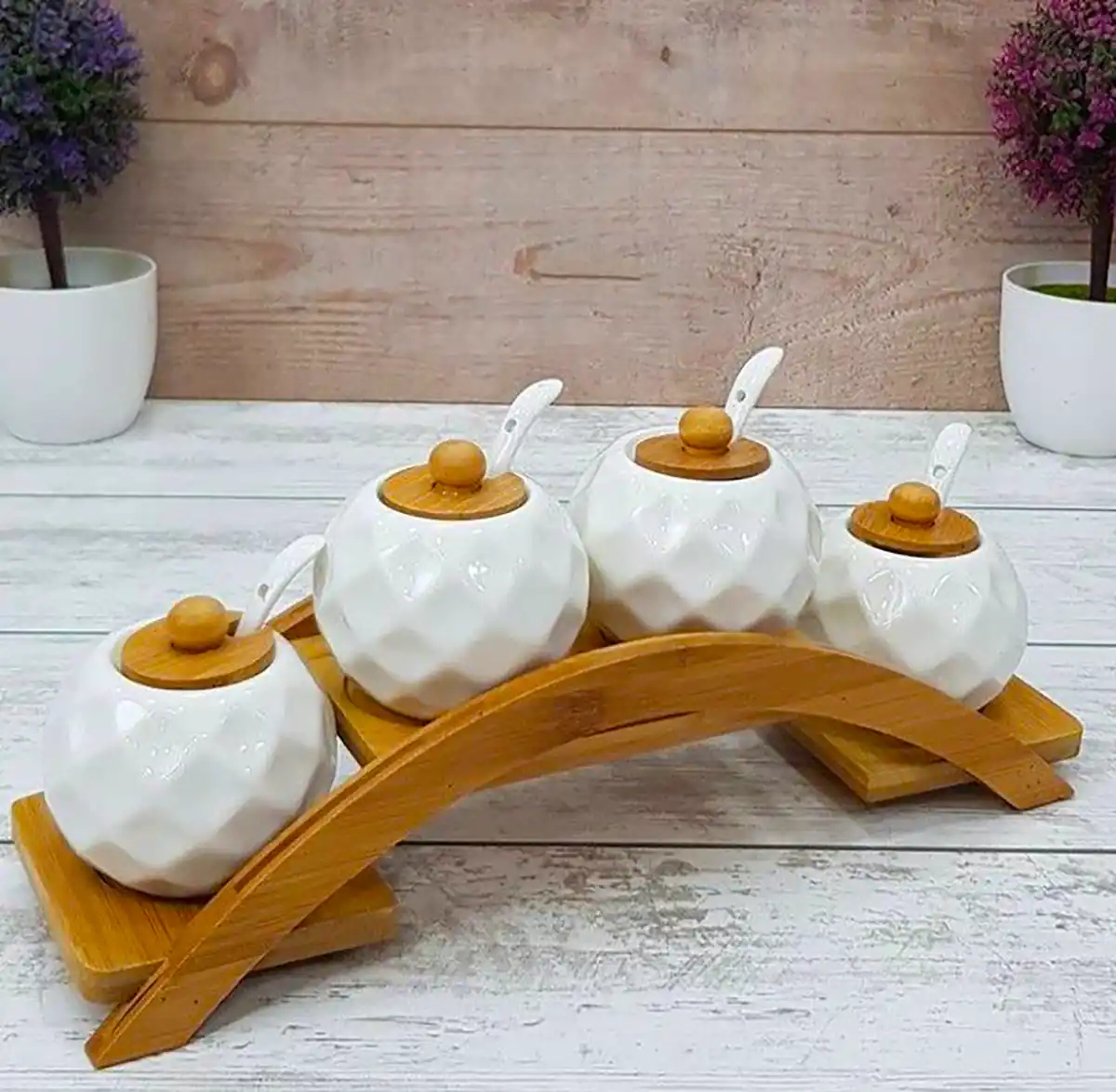 استند چوبی حبوبات