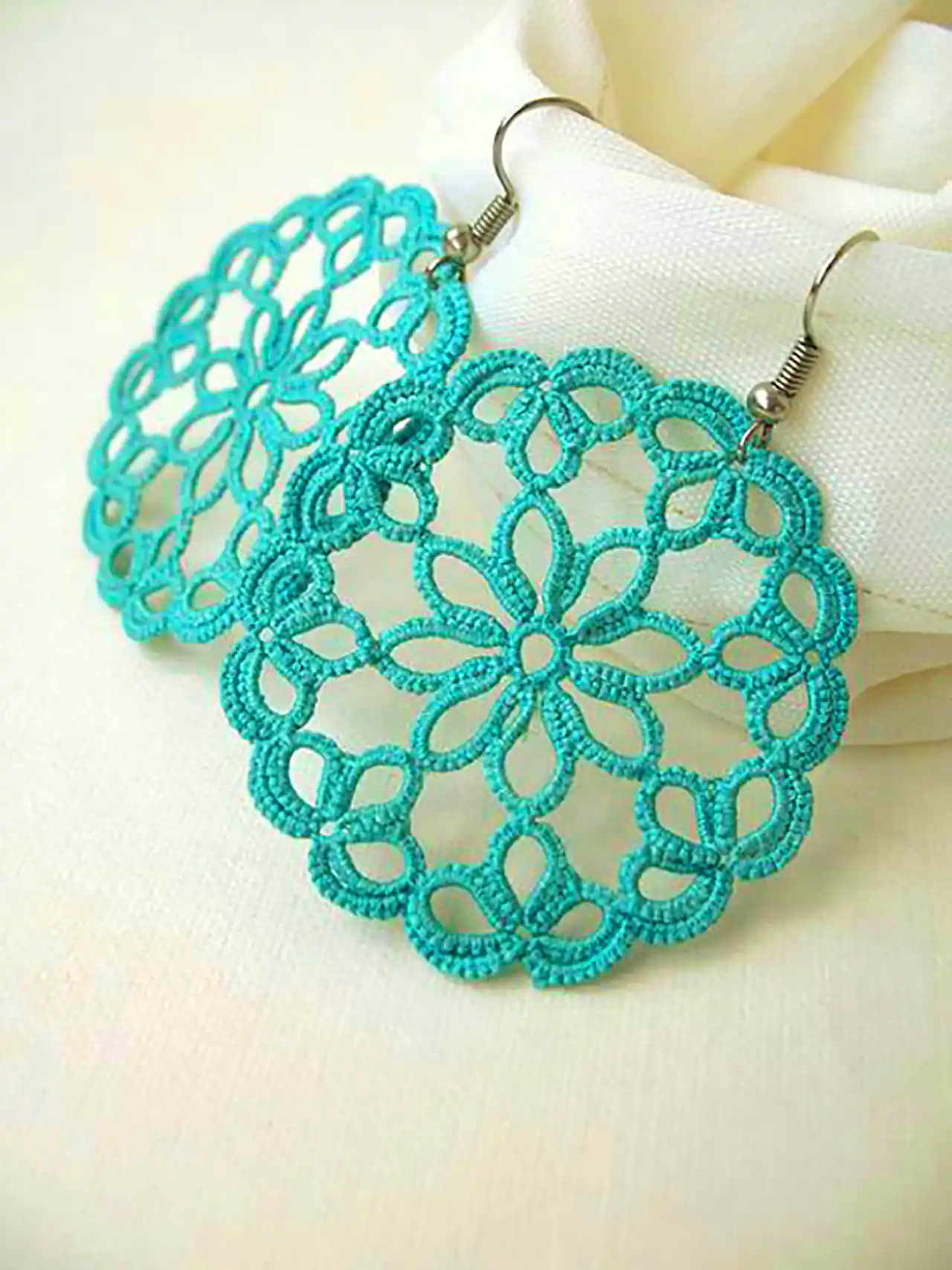 گوشواره دستساز زیبا