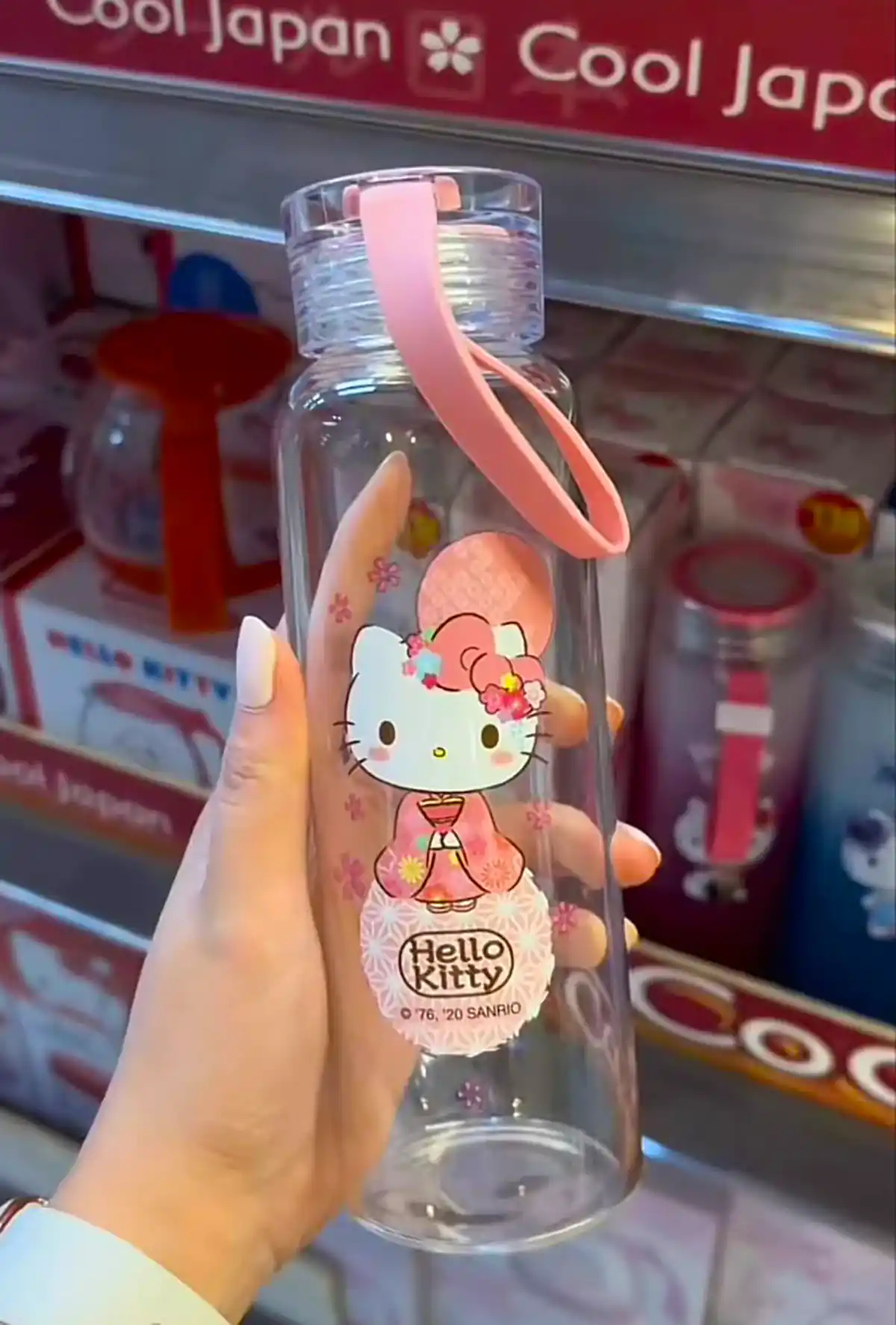 بطری آب شیشه ای شیک