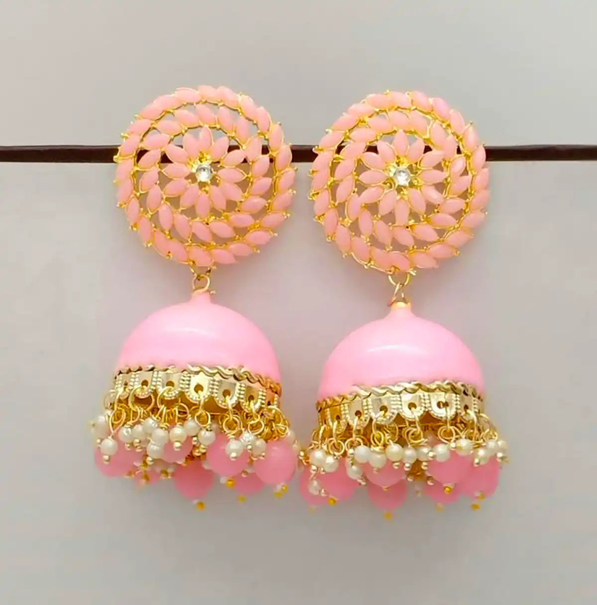 گوشواره هندی خوش رنگ