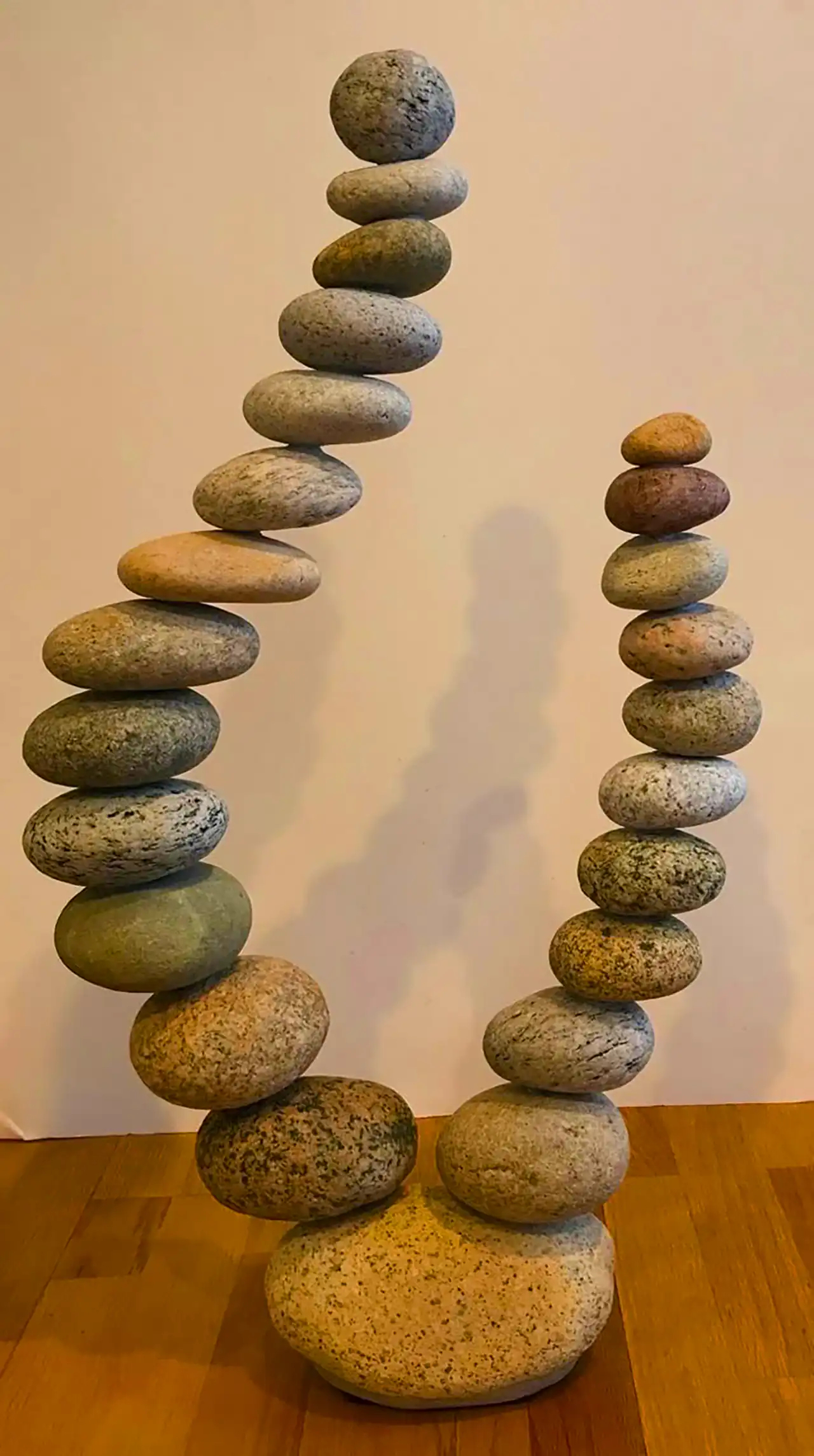 کاردستی هنری با سنگ رودخانه